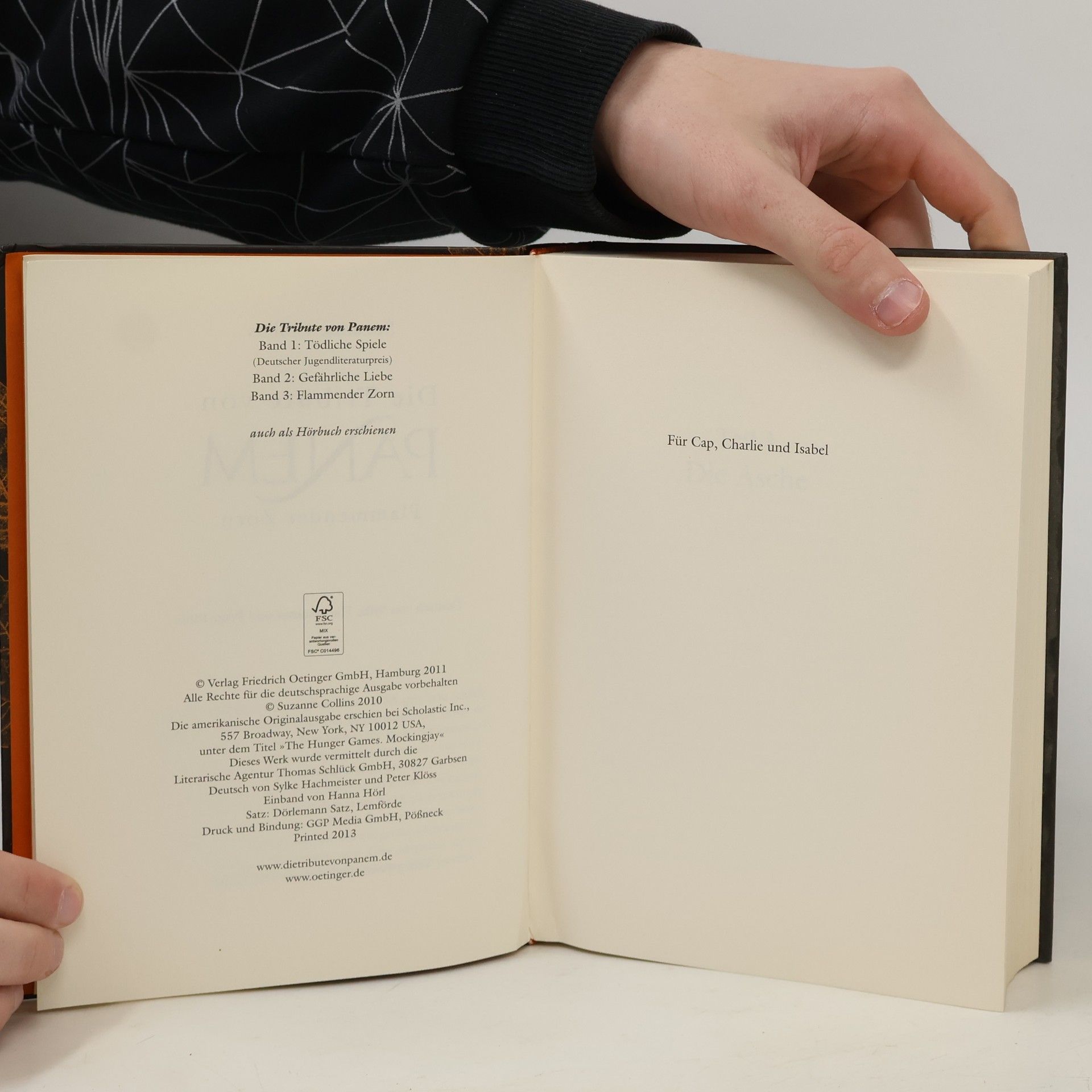 Suzanne Collins Die Tribute von Panem. Flammender Zorn