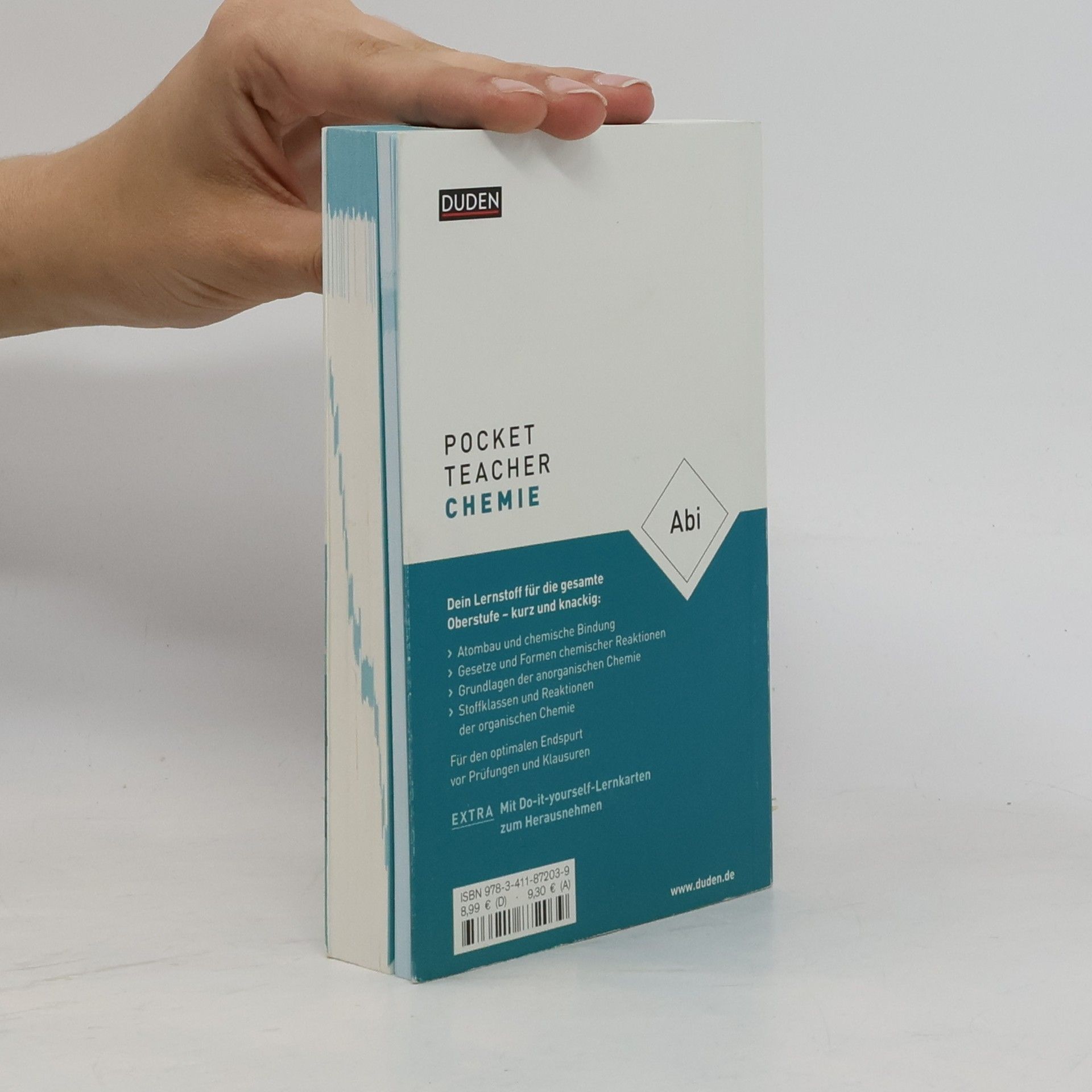 Manfred Kuballa Duden, Pocket Teacher Chemie - Abi