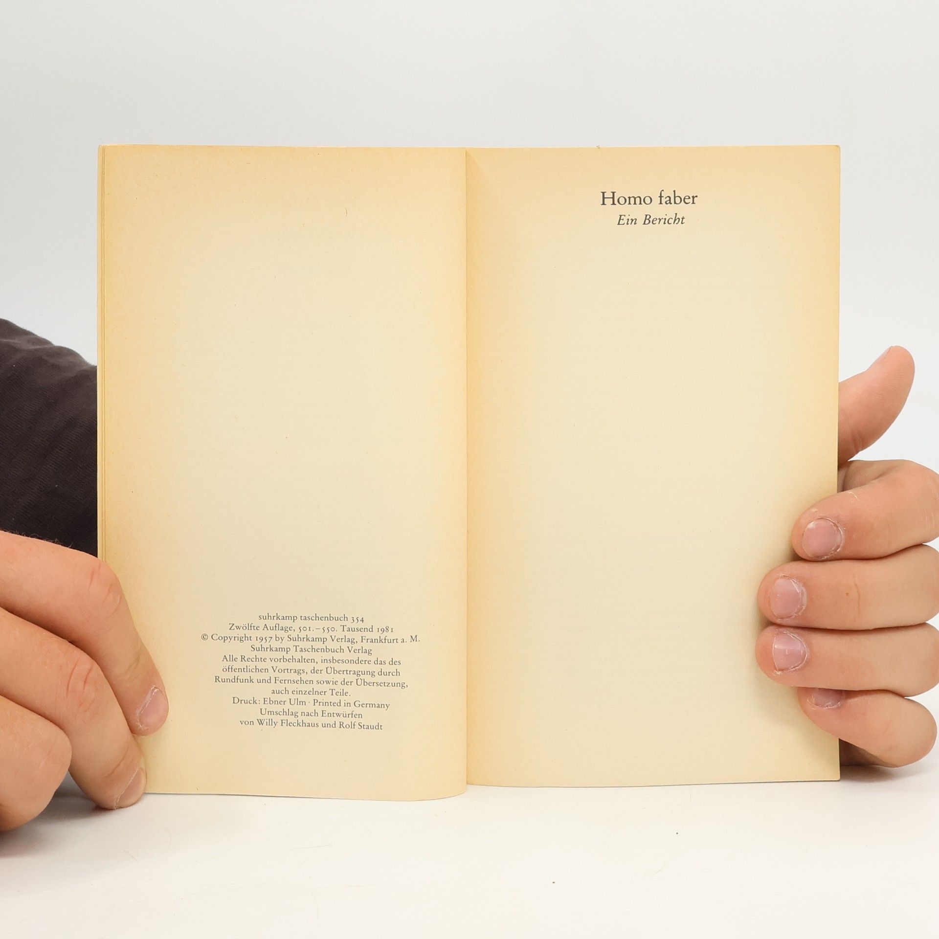Max Frisch Homo faber