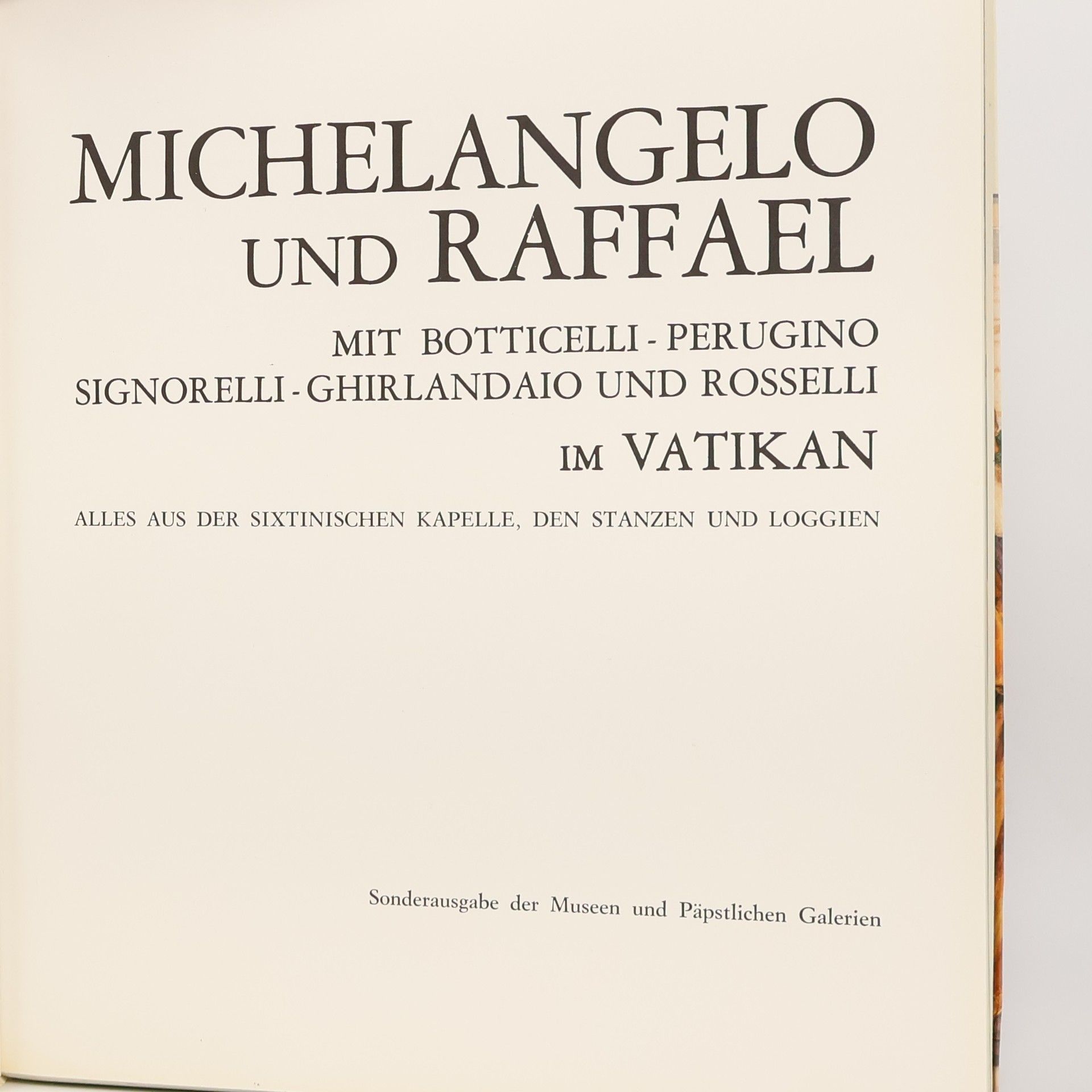Autorenkollektiv Michelangelo und Raffael Im Vatikan