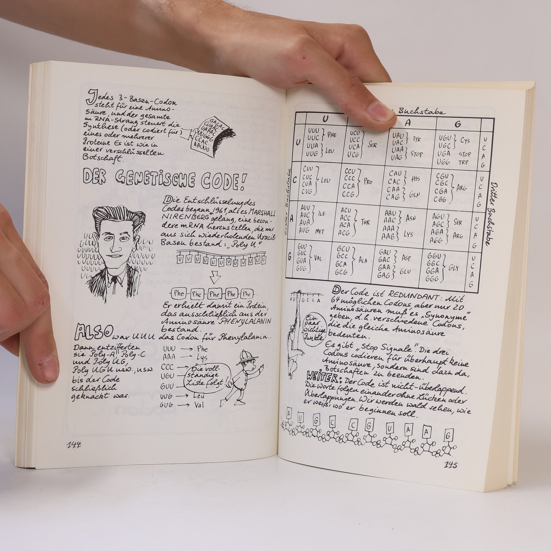 Larry Gonick Genetik in Cartoons