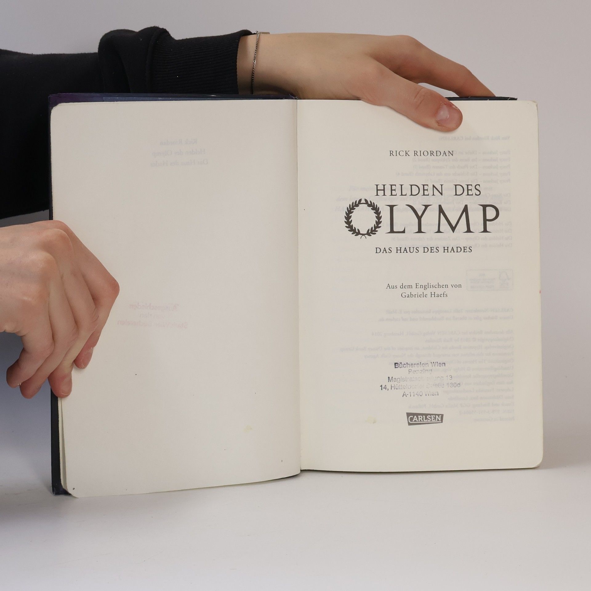 Rick Riordan Helden des Olymp. Das Haus des Hades
