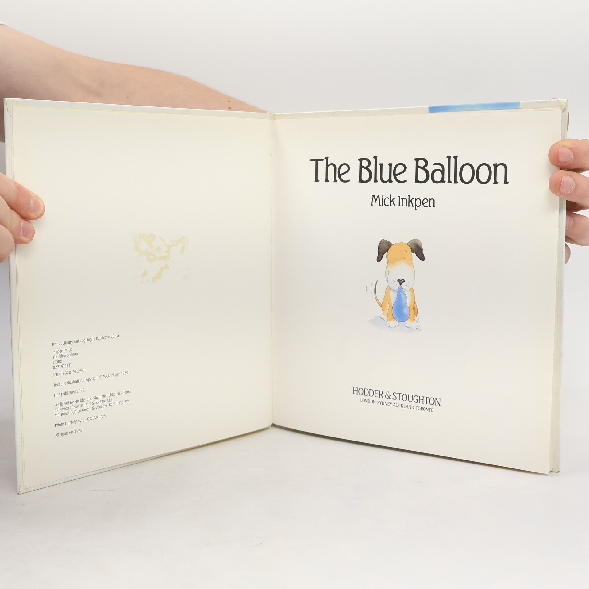 Mick Inkpen The Blue Balloon