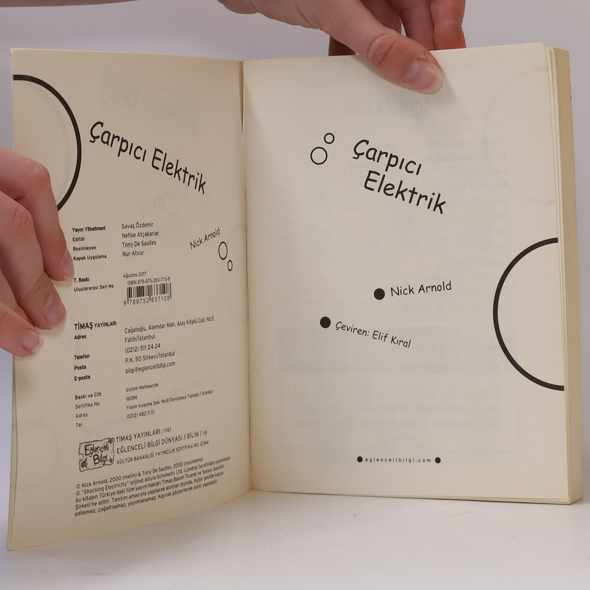 Nick Arnold Eğlenceli Bilgi - 15: Çarpıcı Elektrik