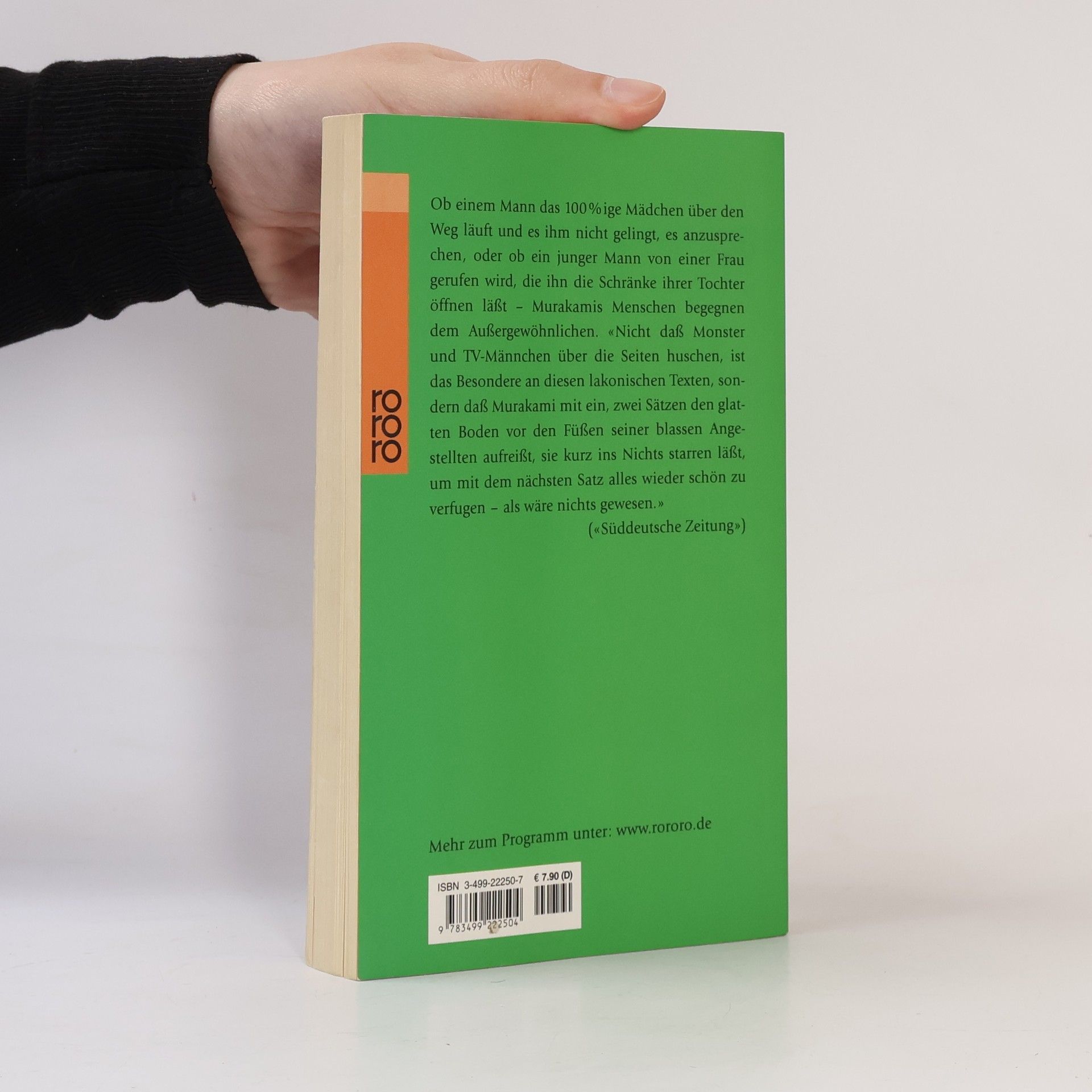 Haruki Murakami Wie ich eines schönen Morgens im April das 100%ige Mädchen sah