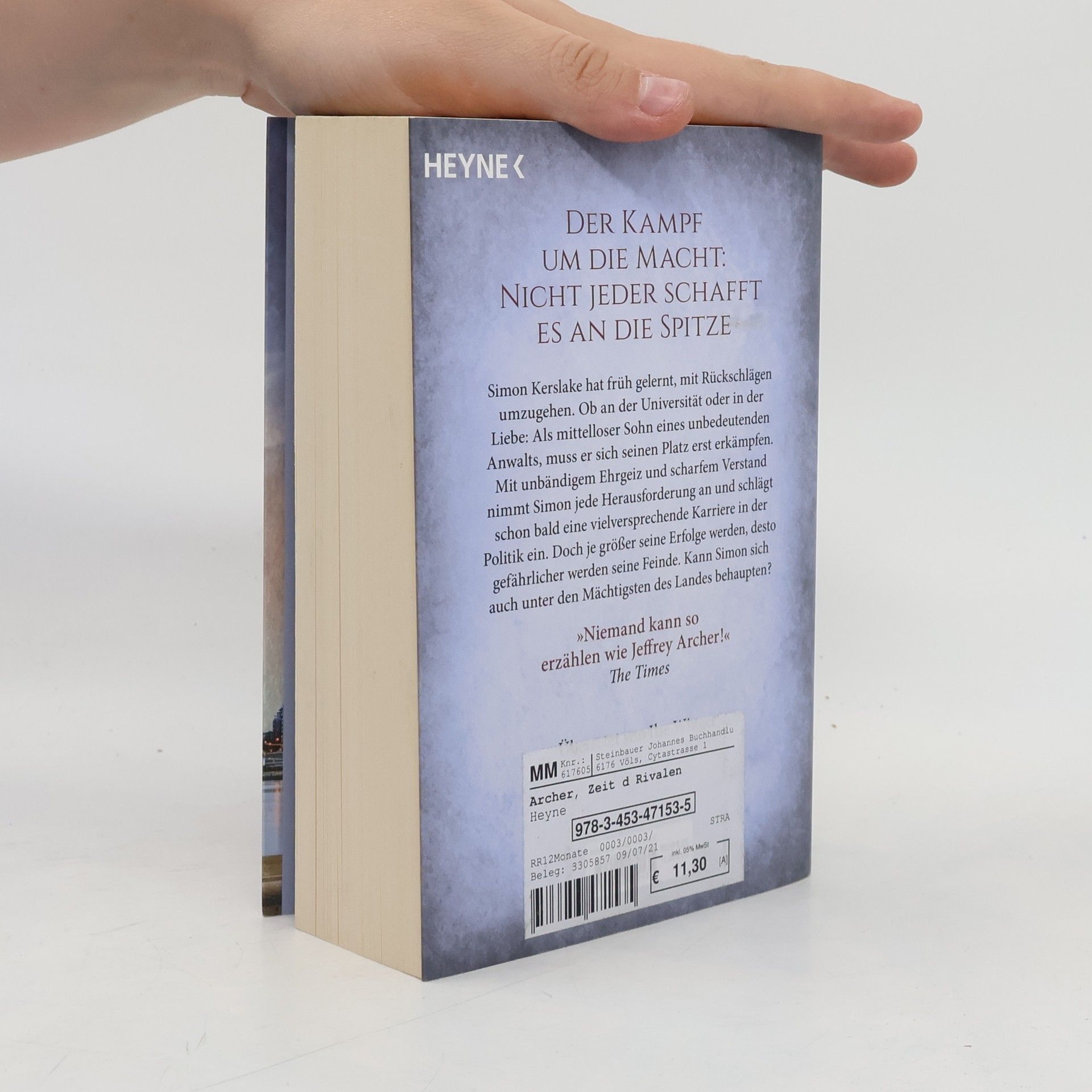 Jeffrey Archer Zeit der Rivalen
