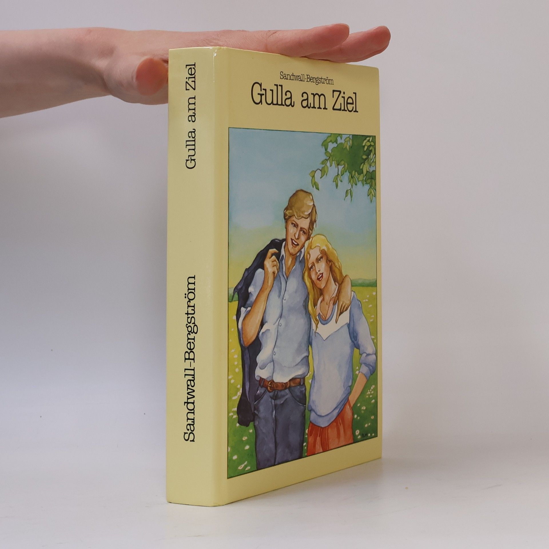 Martha Sandwall-Bergström Gulla am Ziel
