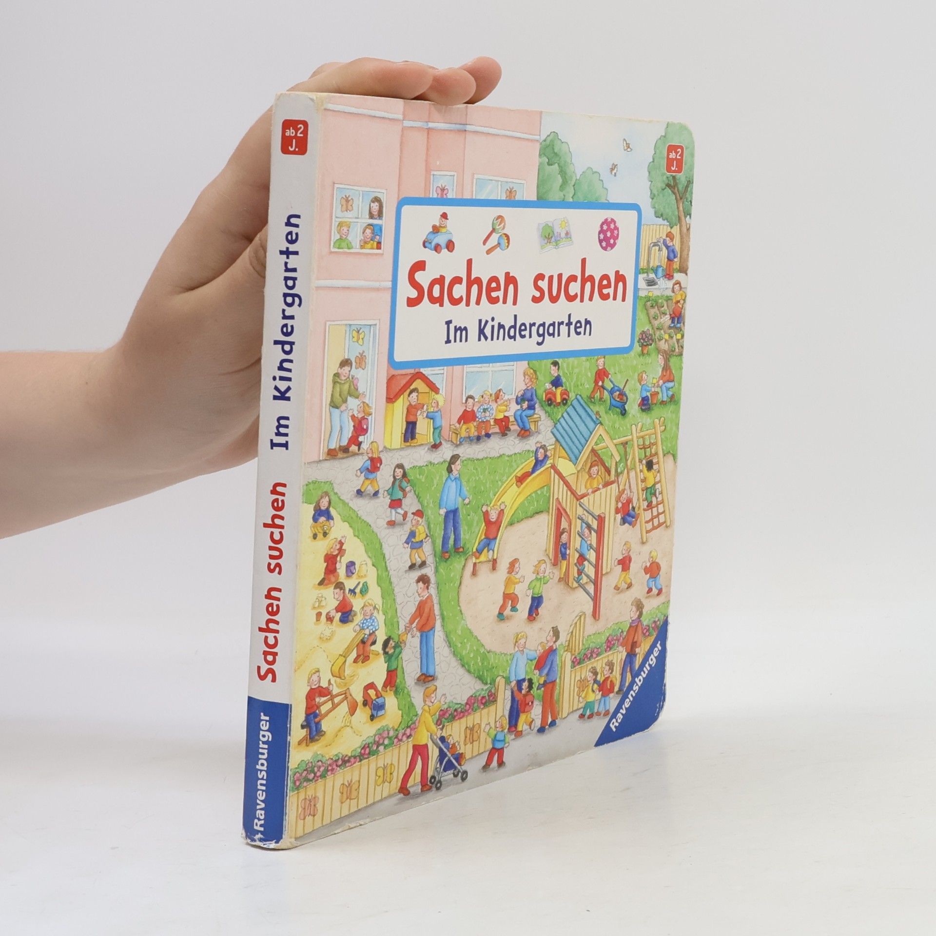 Barbara Jelenkovich Sachen suchen - im Kindergarten