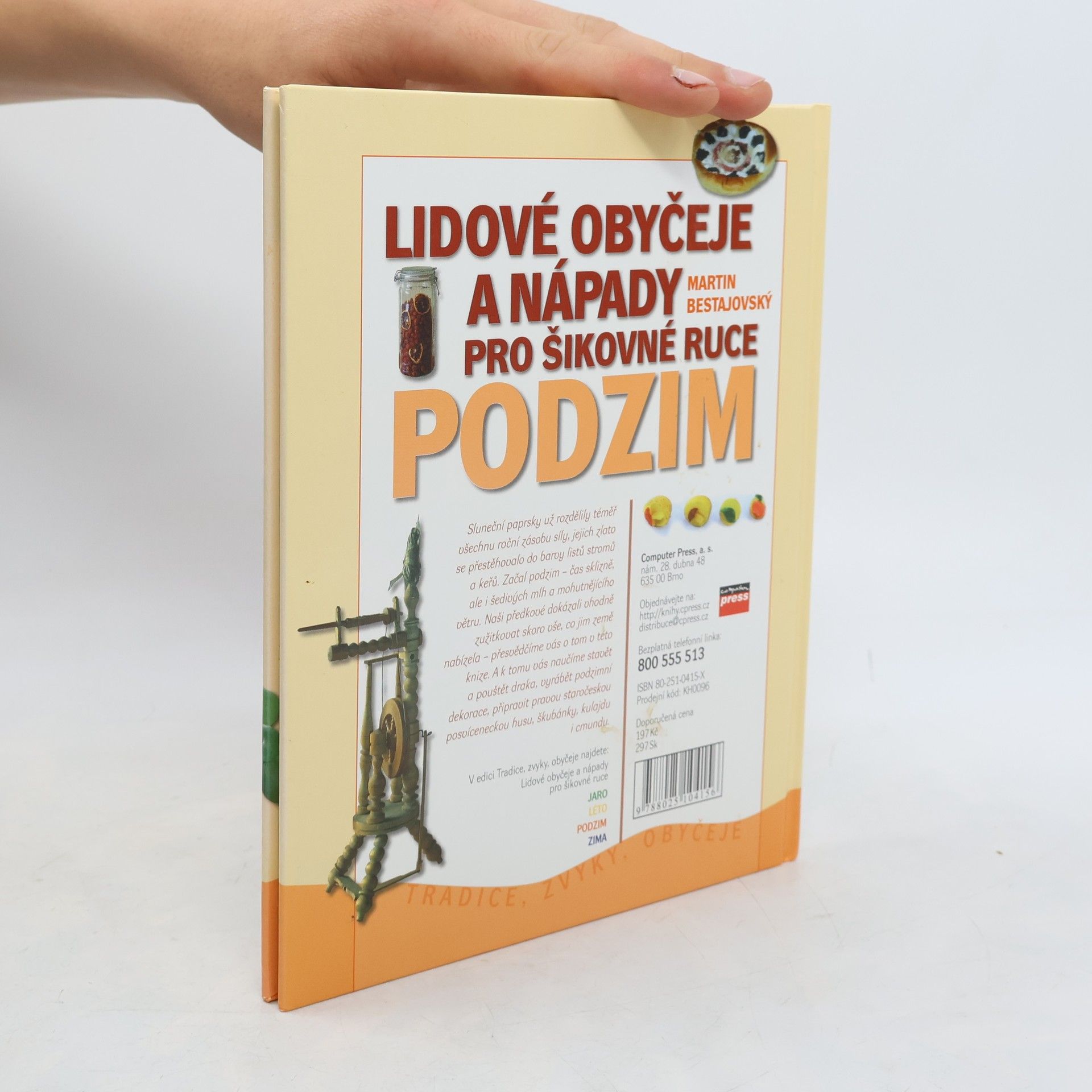 Martin Bestajovský Lidové obyčeje a nápady pro šikovné ruce. Podzim