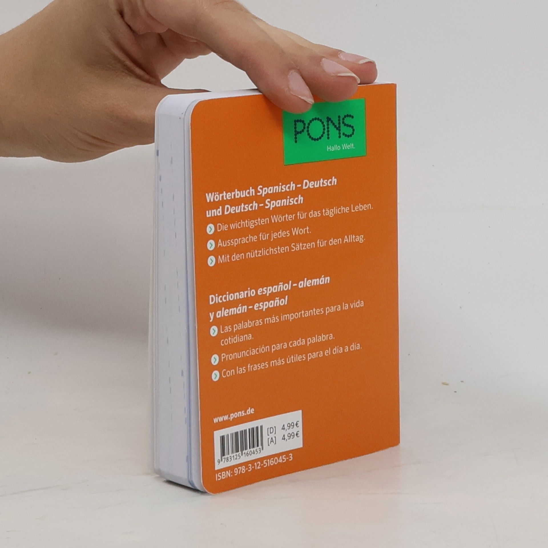 Anette Dralle PONS Das kleine Wörterbuch Spanisch