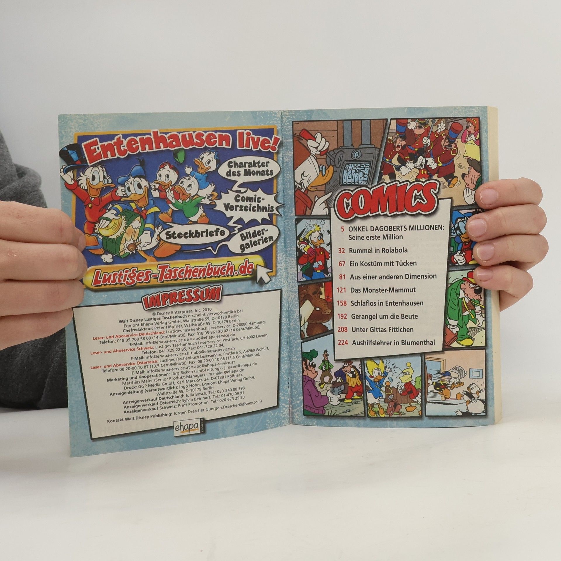 Walt Disney Lustiges Taschenbuch 399. Seine erste Million
