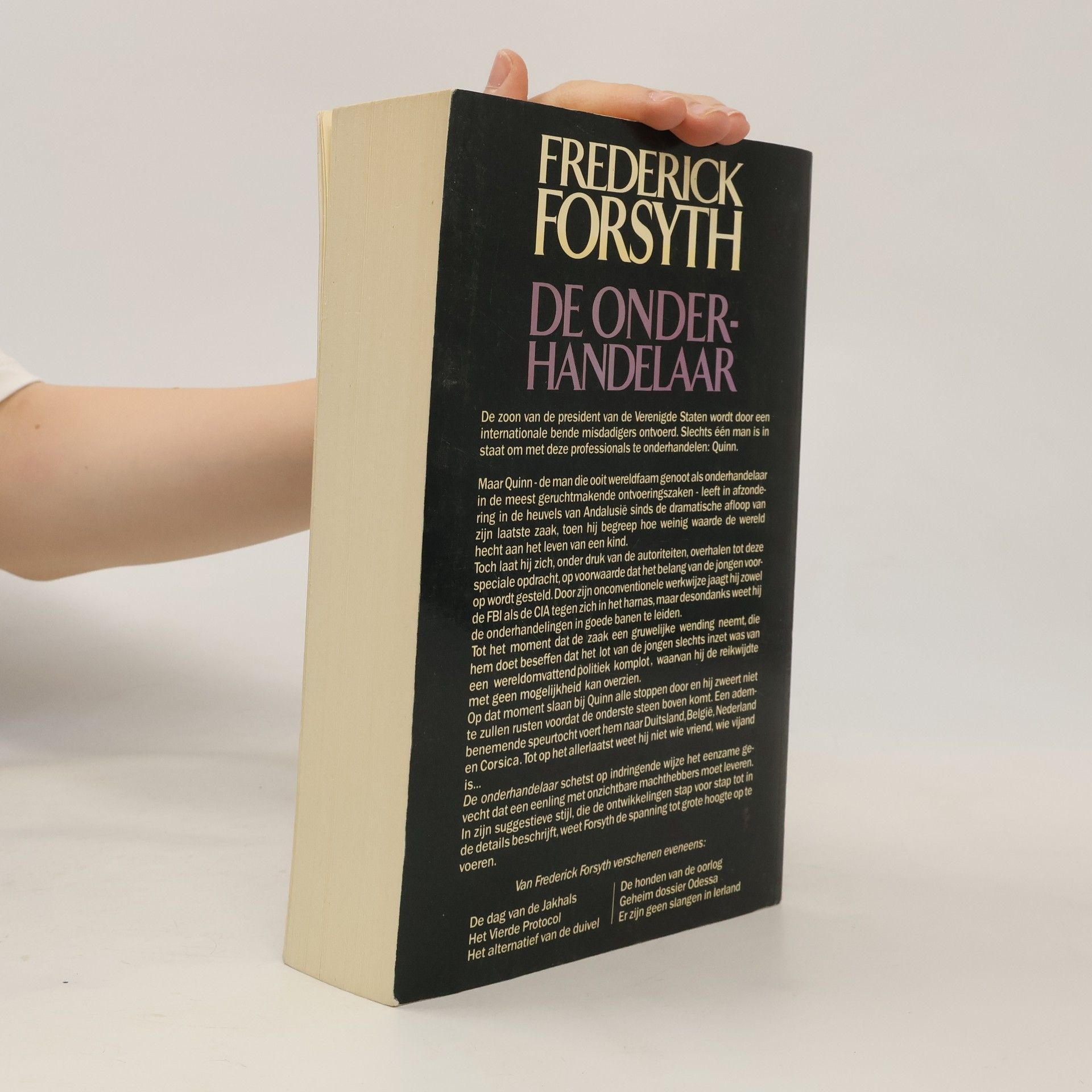 Frederick Forsyth De onderhandelaar