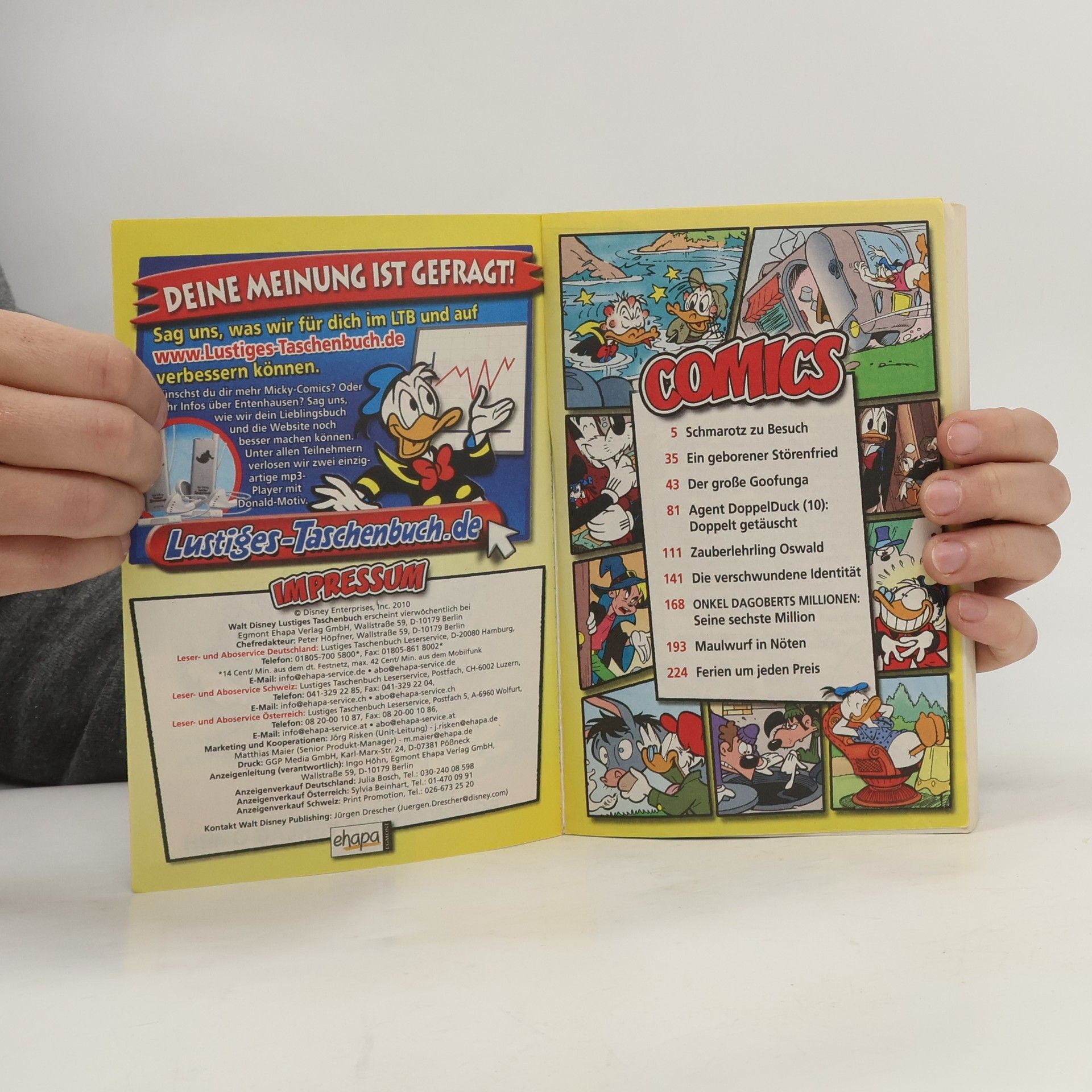 Walt Disney Lustiges Taschenbuch 404. Sommerzeit