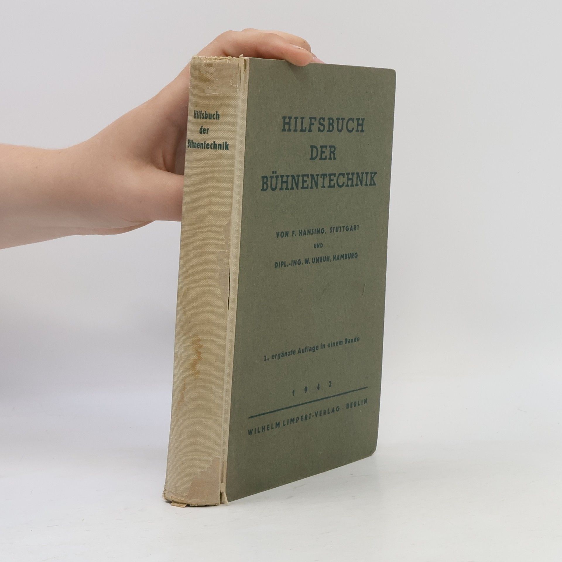 F. Hansing  Hilfsbuch der Bühnentechnik