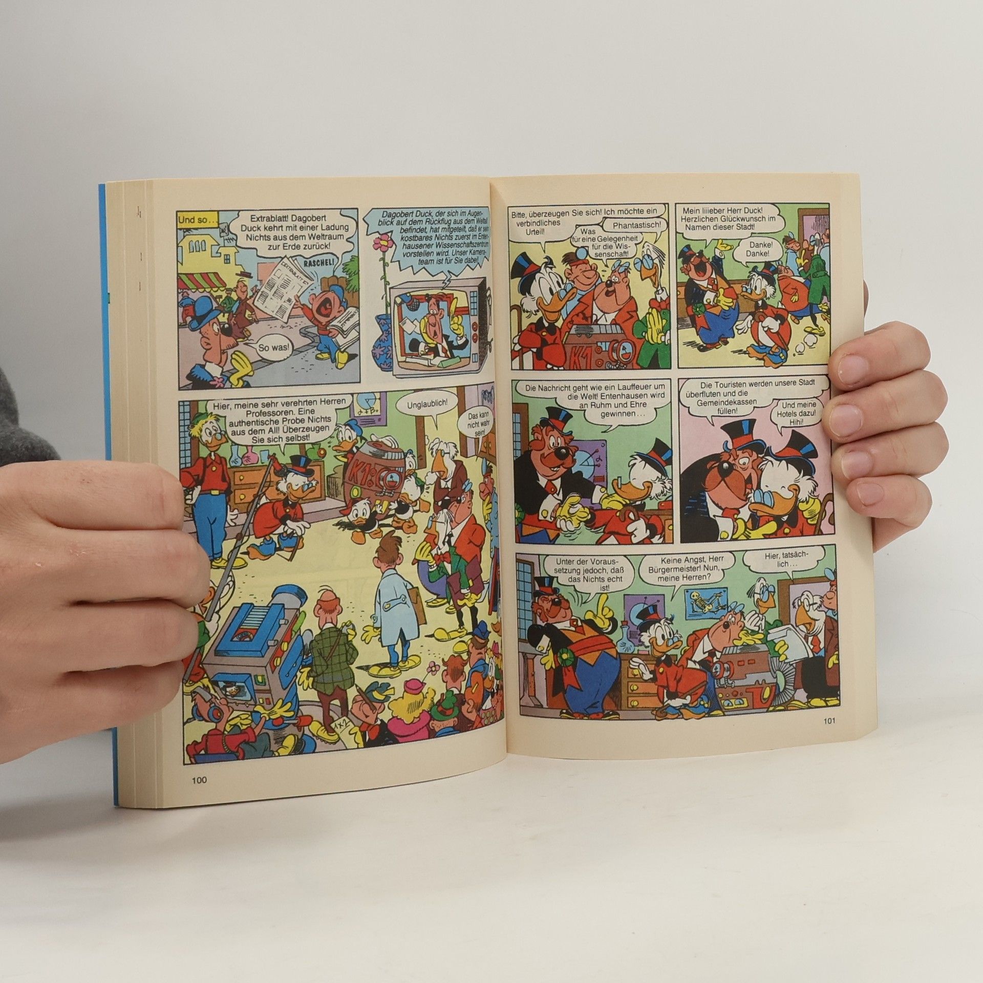 Walt Disney Lustiges Taschenbuch 160, Der wahre Pioniergeist