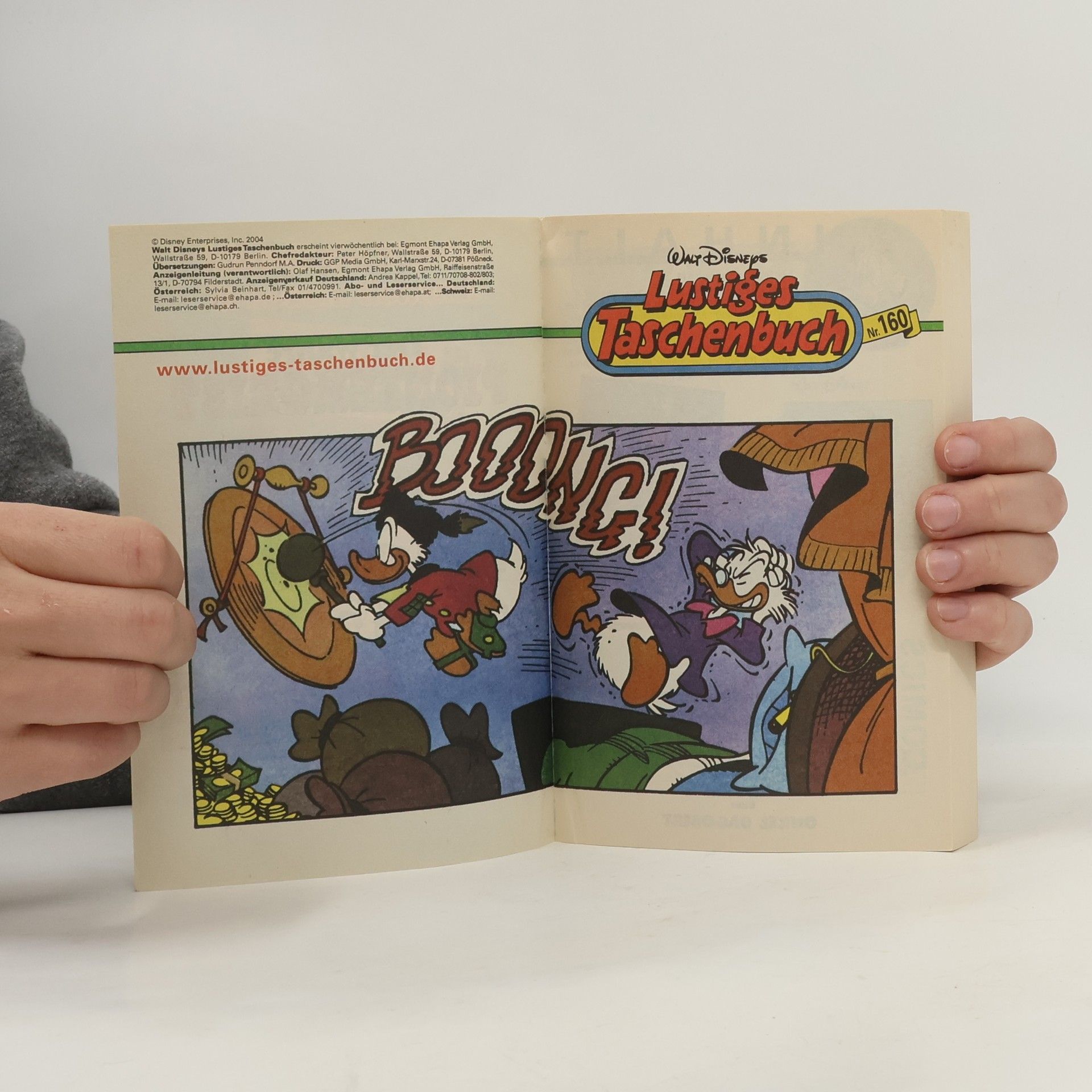 Walt Disney Lustiges Taschenbuch 160, Der wahre Pioniergeist