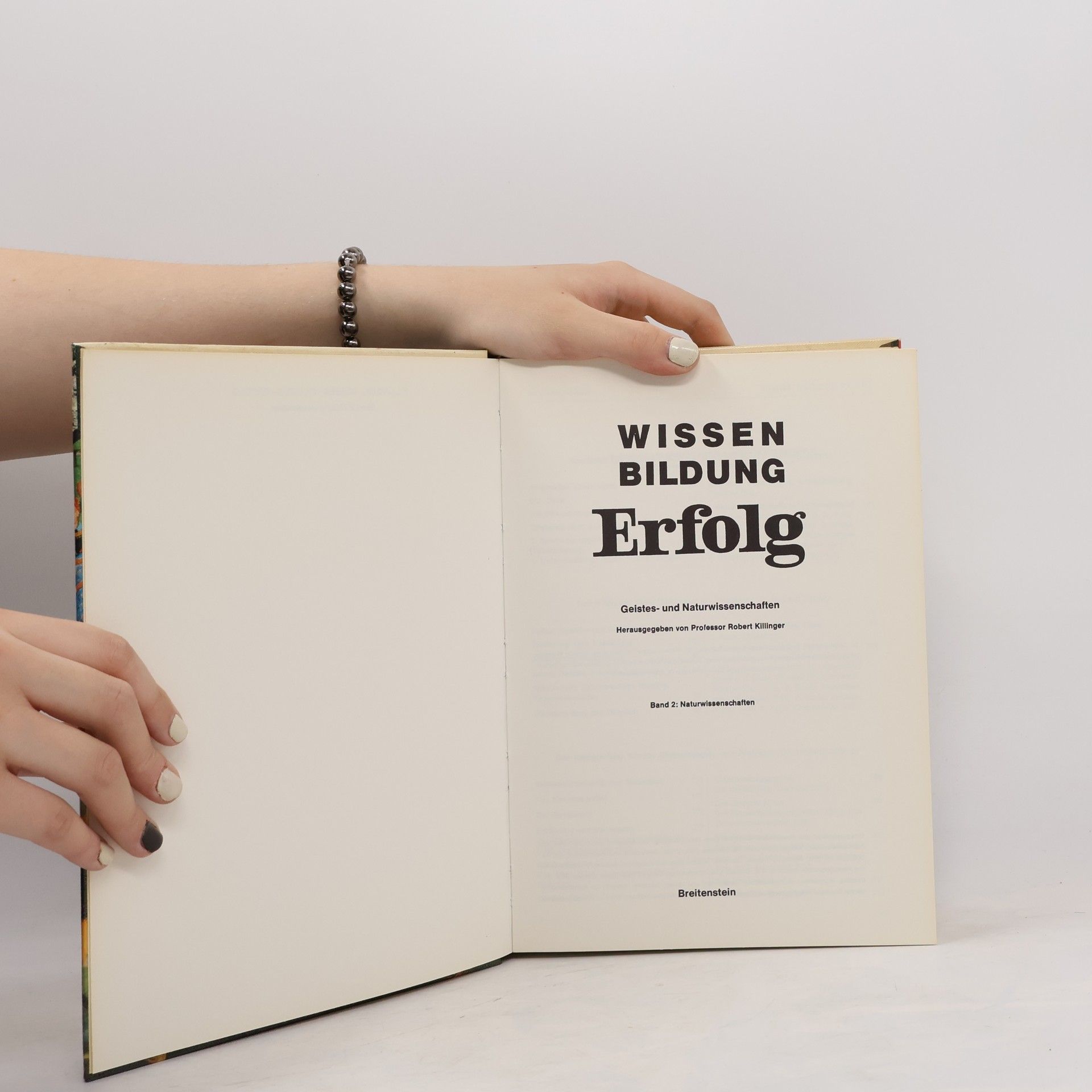 Robert Killinger Wissen, Bildung, Erfolg. Band 2