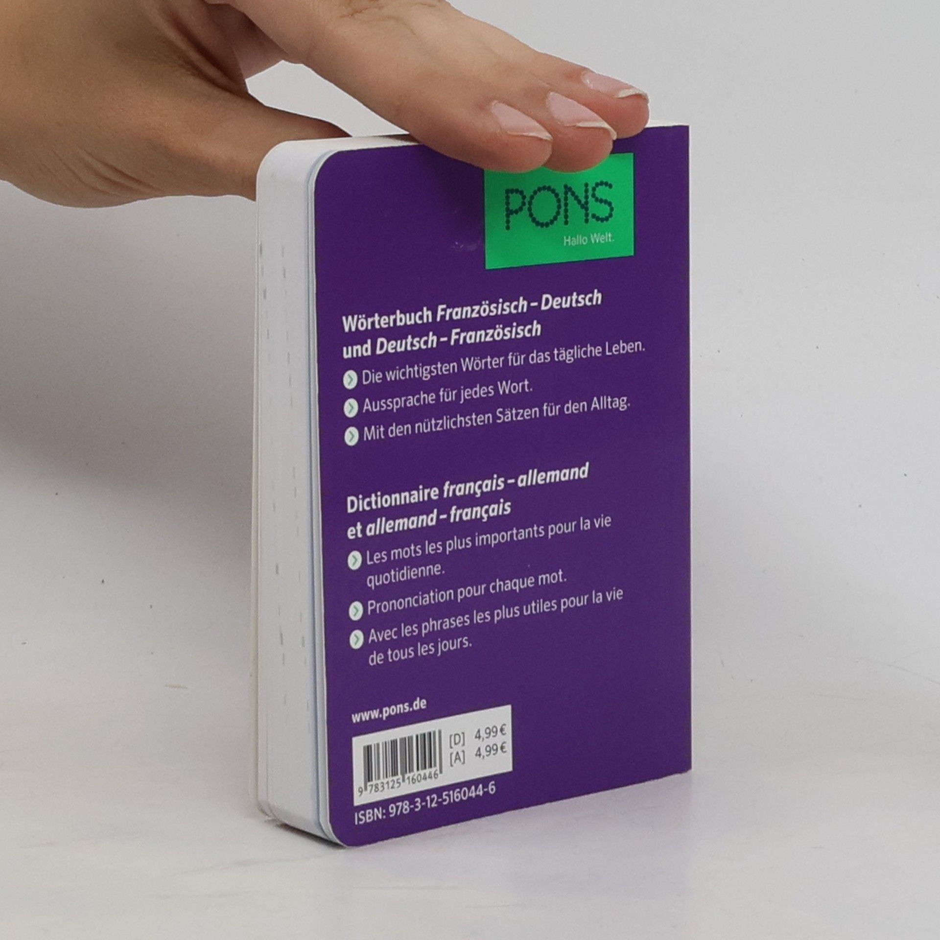 Anette Dralle PONS Das kleine Wörterbuch Französisch