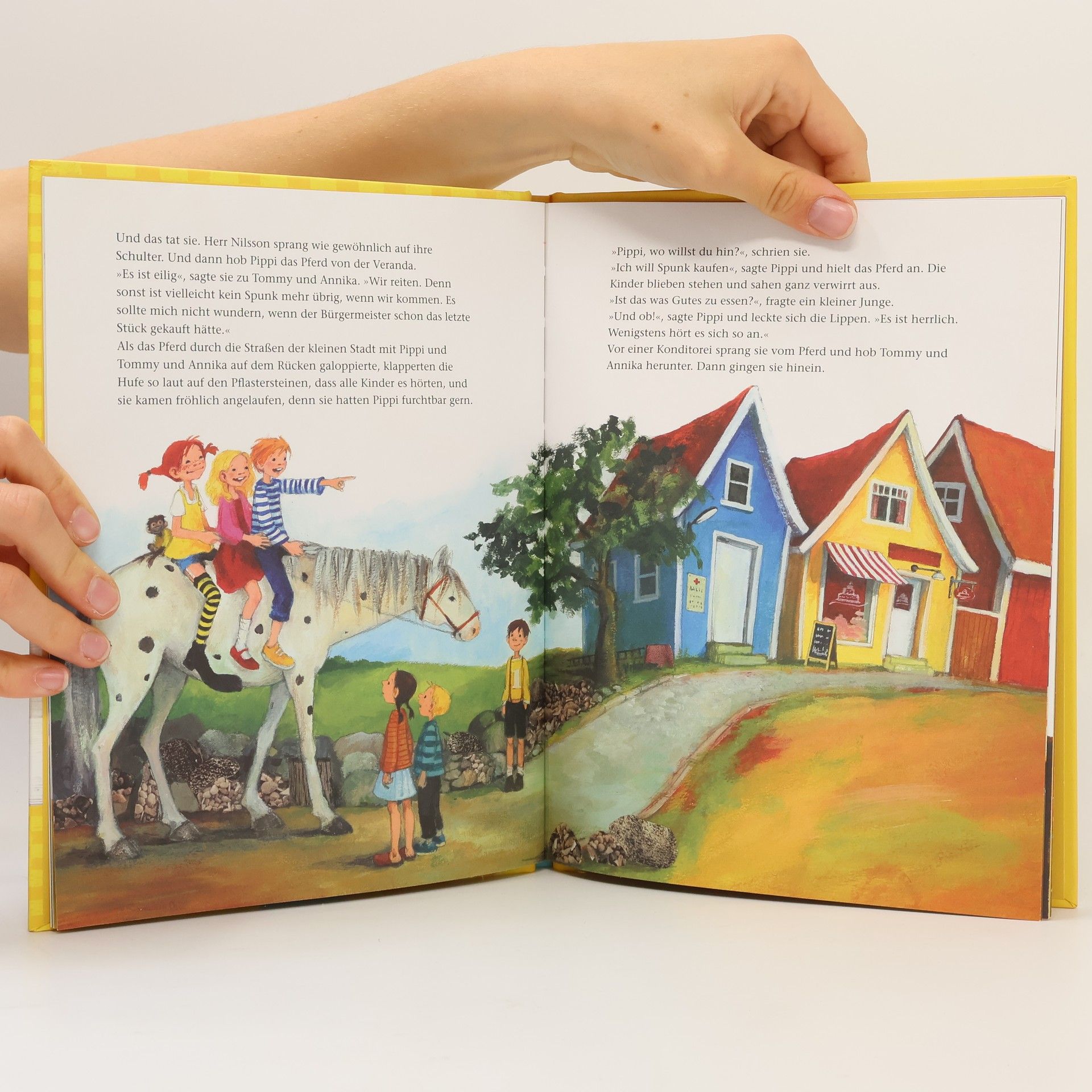 Astrid Lindgren Pippi findet einen Spunk