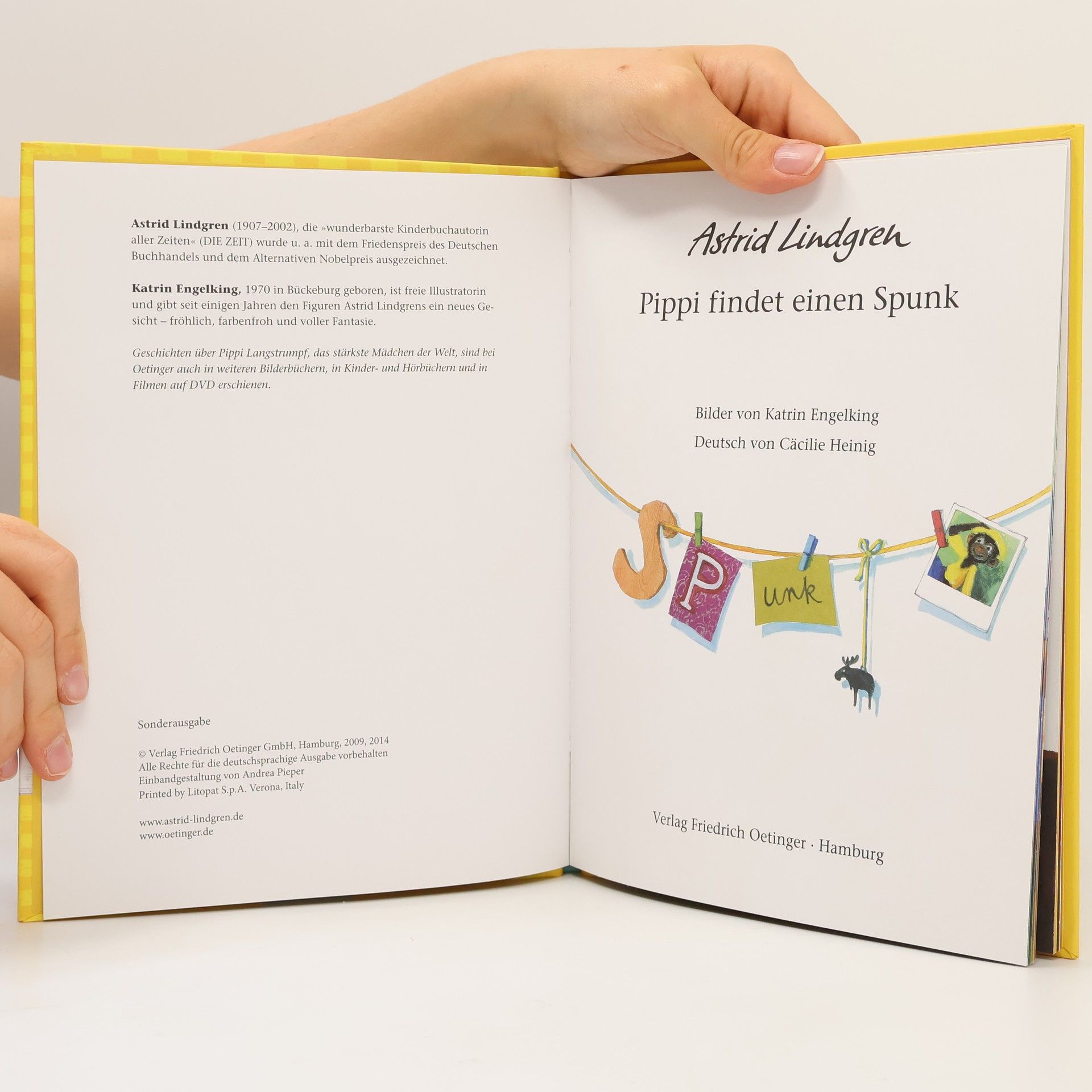 Astrid Lindgren Pippi findet einen Spunk