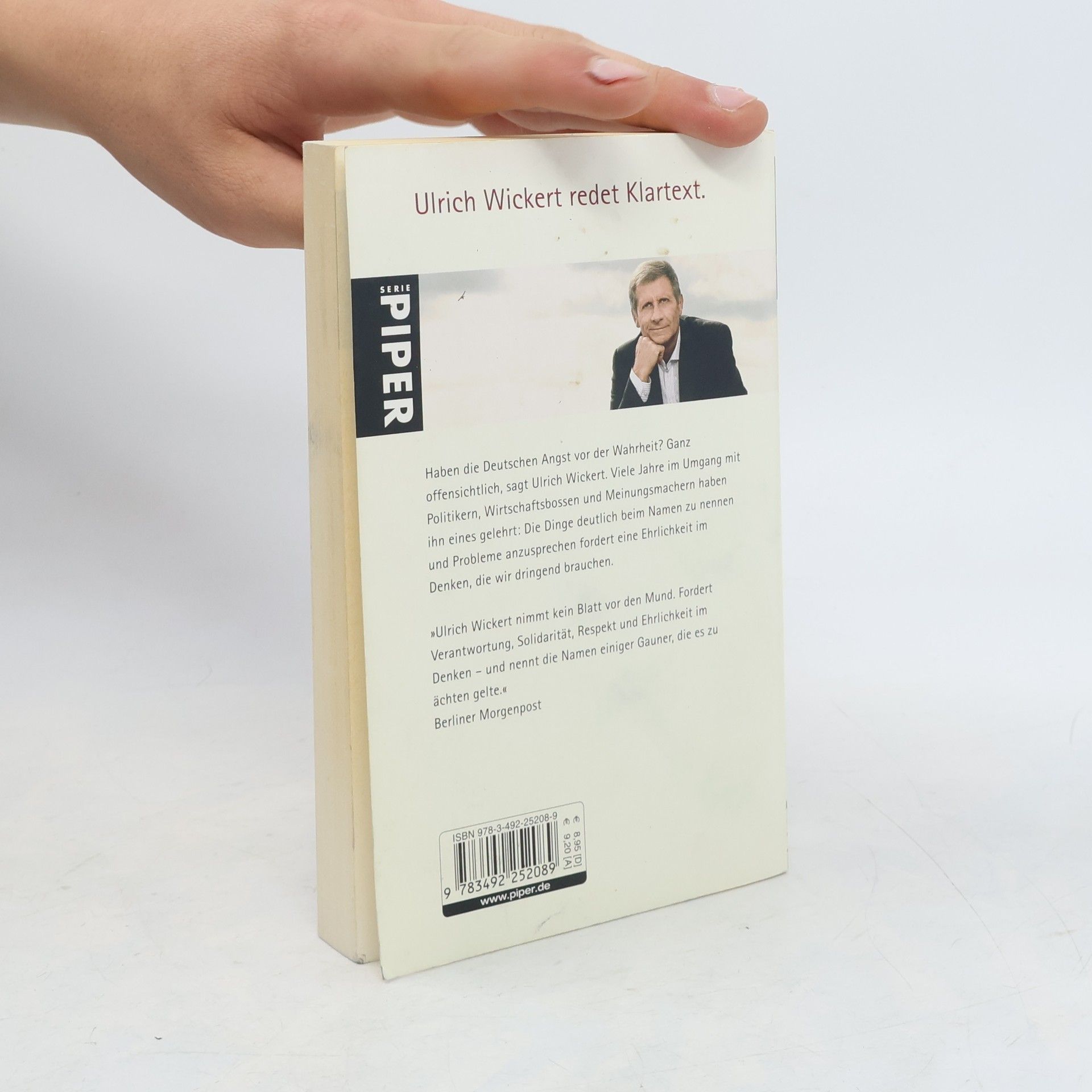 Ulrich Wickert Gauner muss man, Gauner nennen