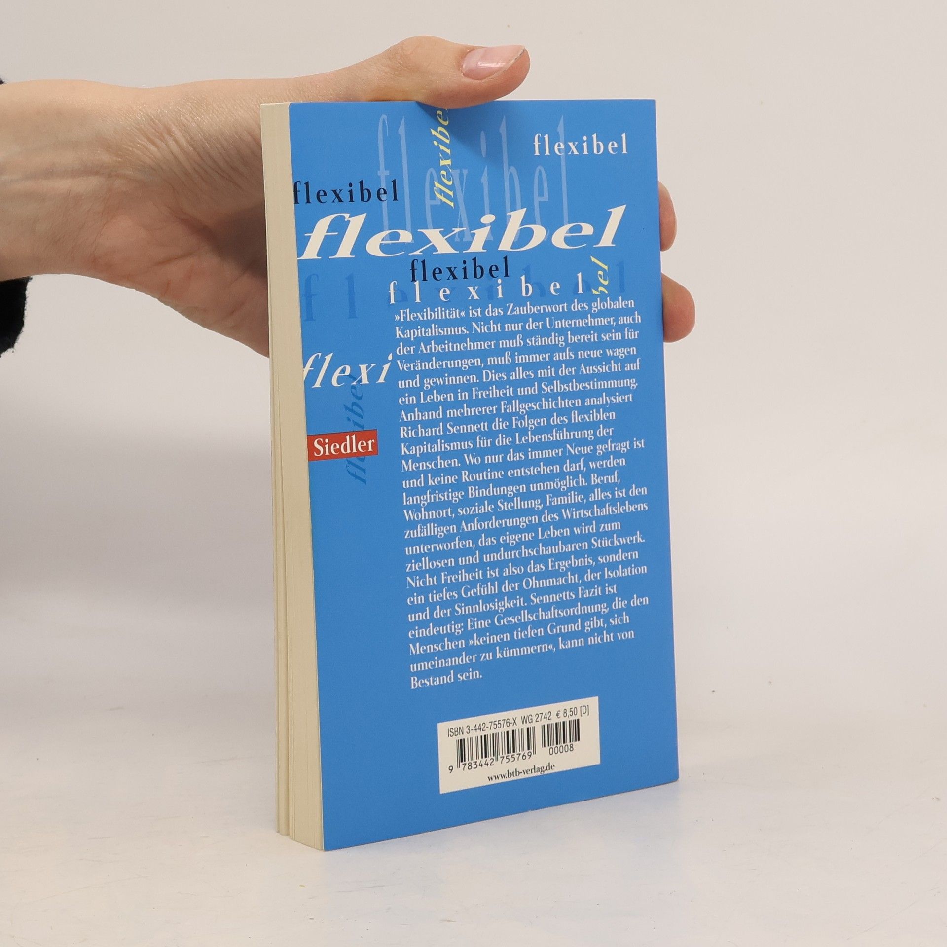 Richard Sennett Der flexible Mensch
