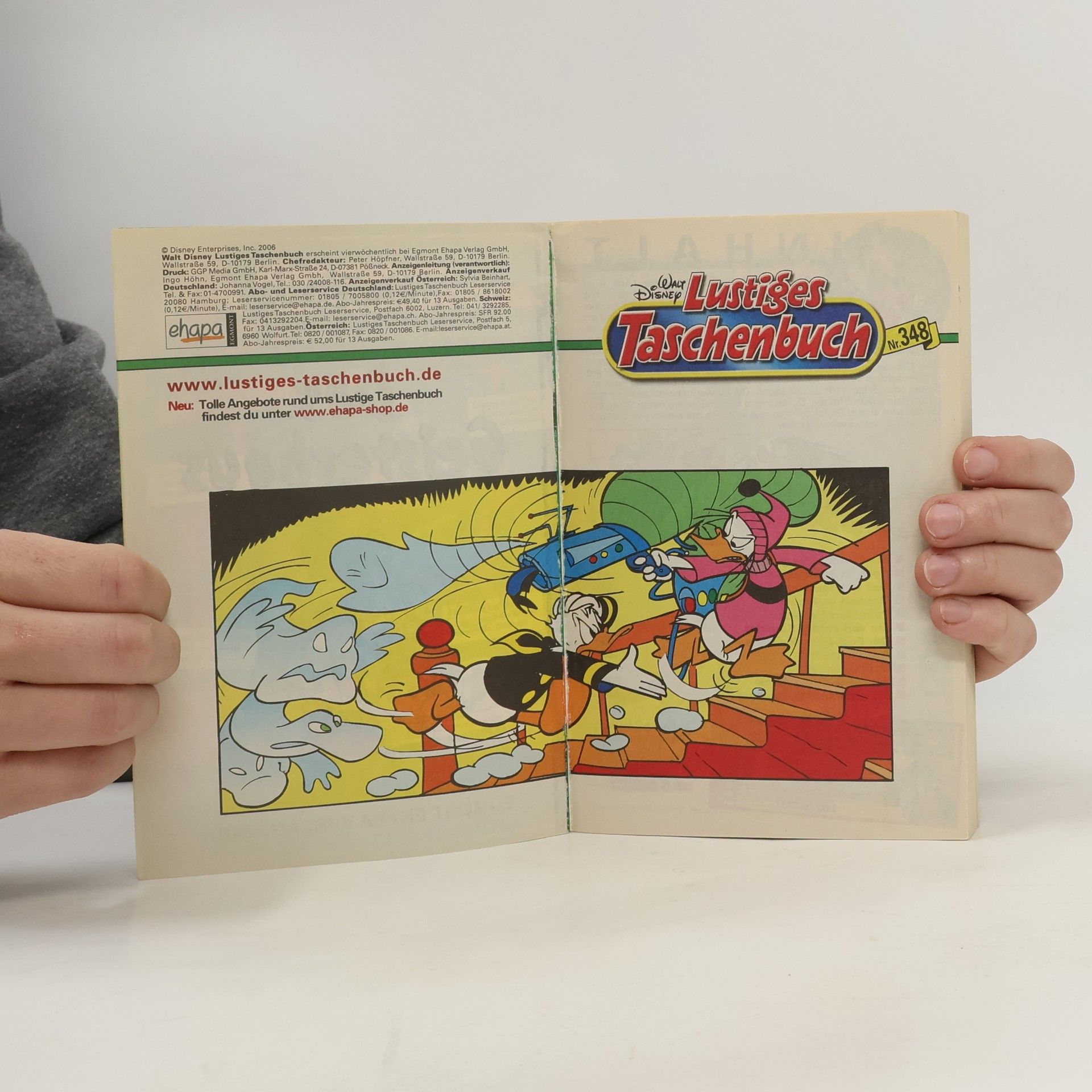 Walt Disney Lustiges Taschenbuch 348. Das Geisterhaus