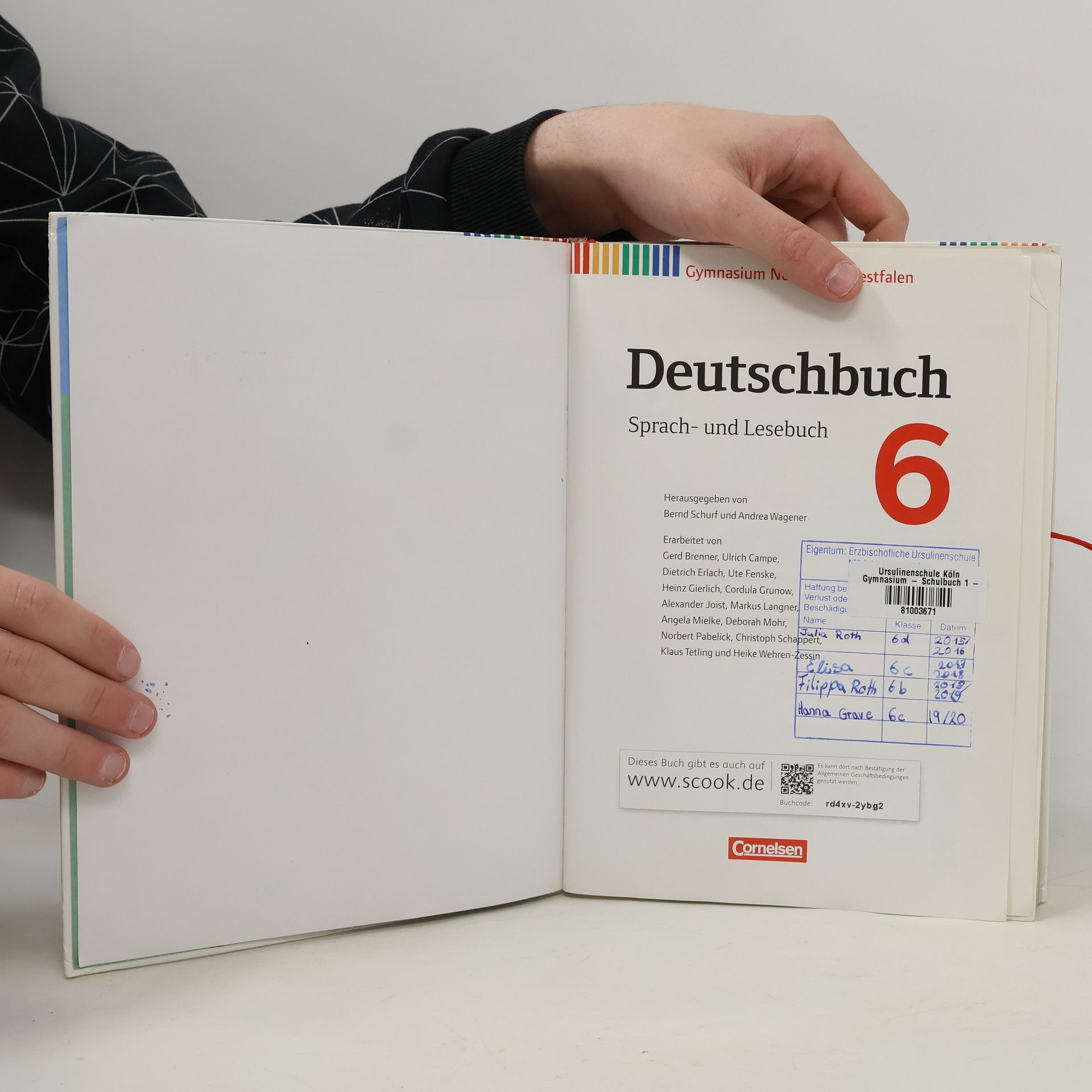 Gerd Brenner 6. Schuljahr, Schülerbuch