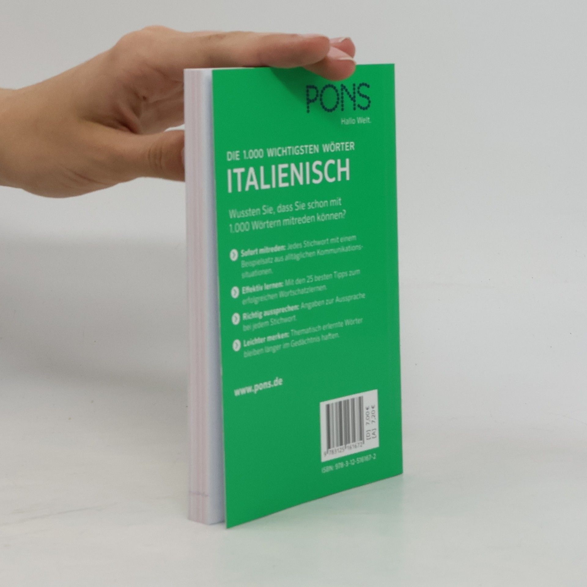 Die 1000 wichtigsten Wörter - Italienisch Grundwortschatz
