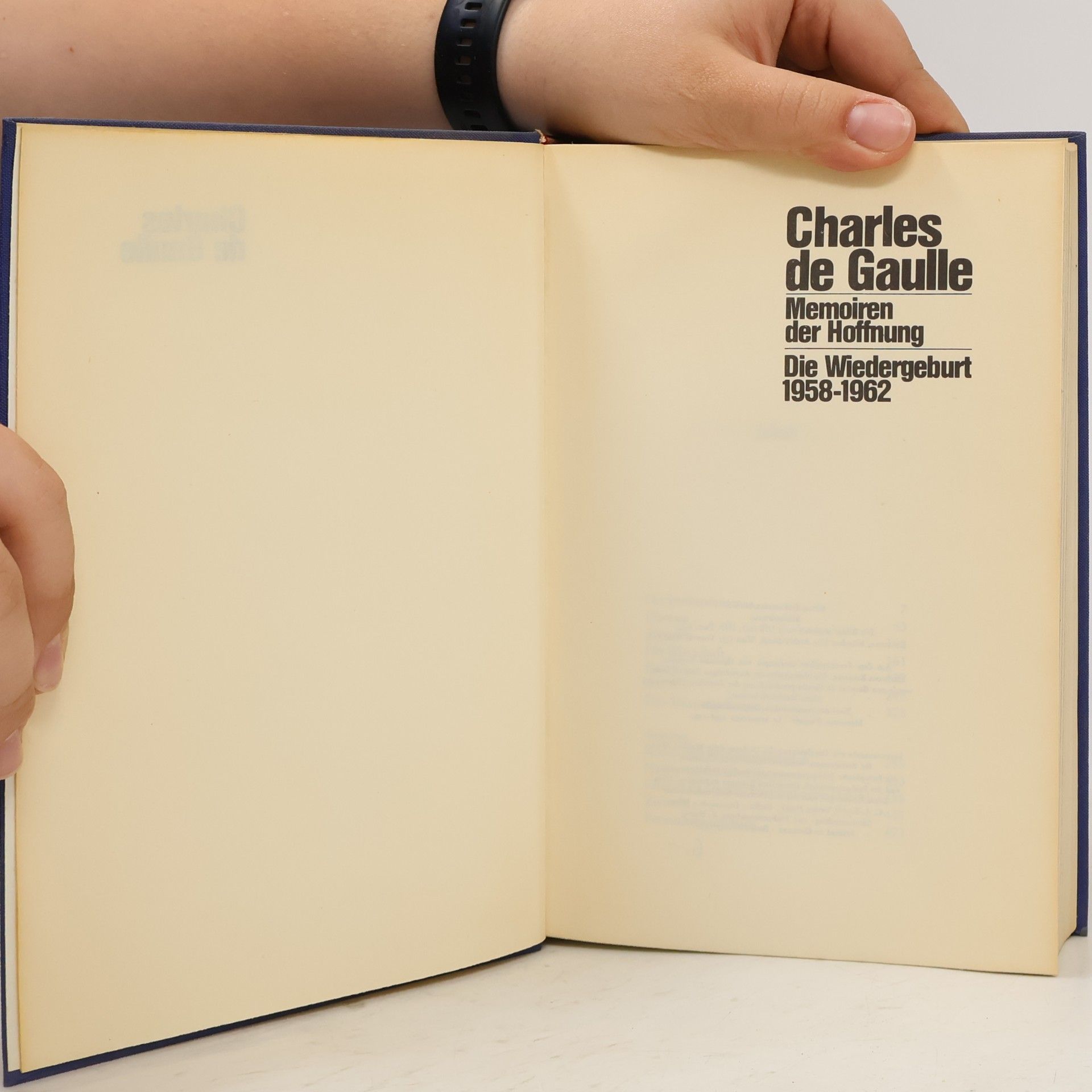 Charles de Gaulle Memoiren der Hoffnung