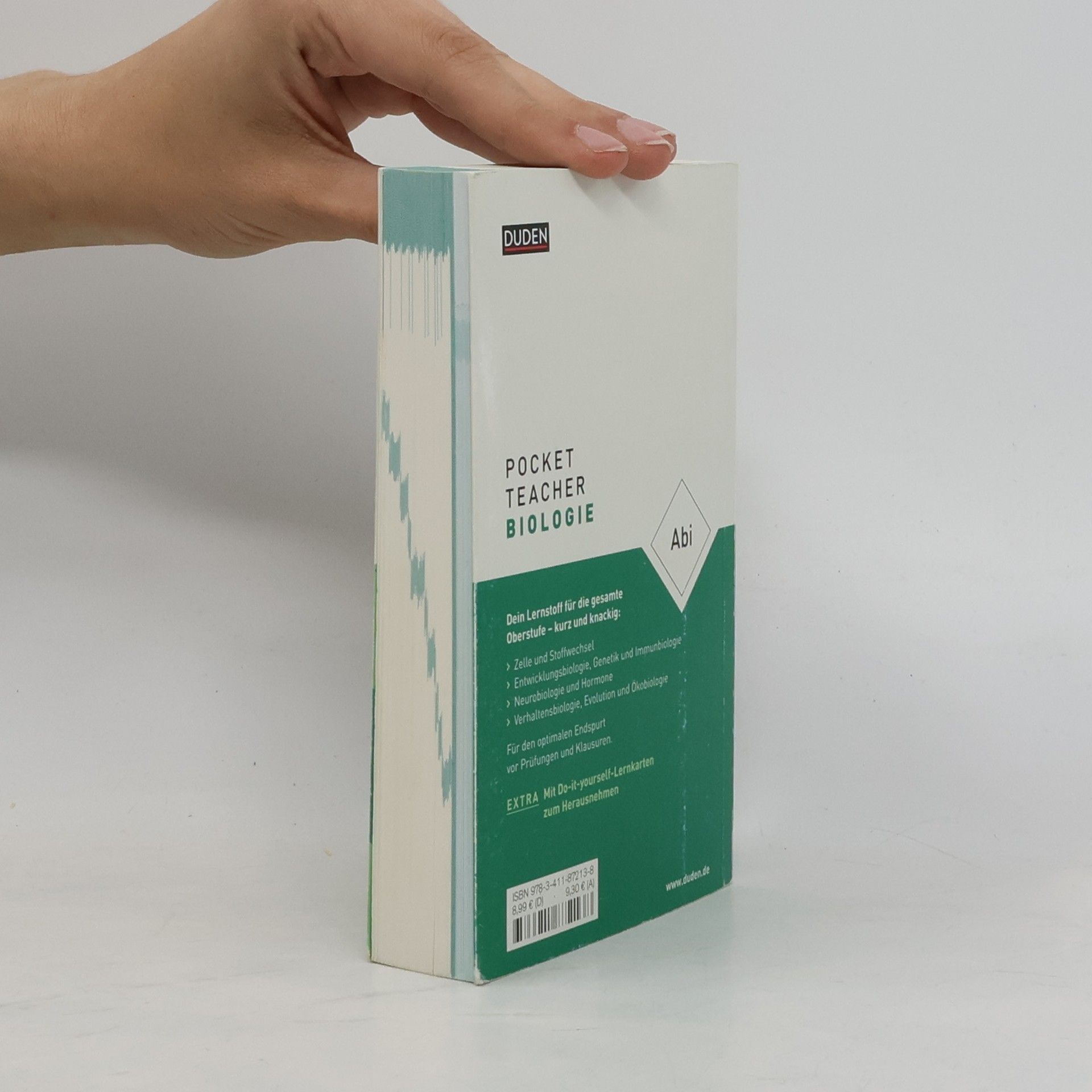 Walter Kleesattel Duden, Pocket Teacher Biologie - Abi