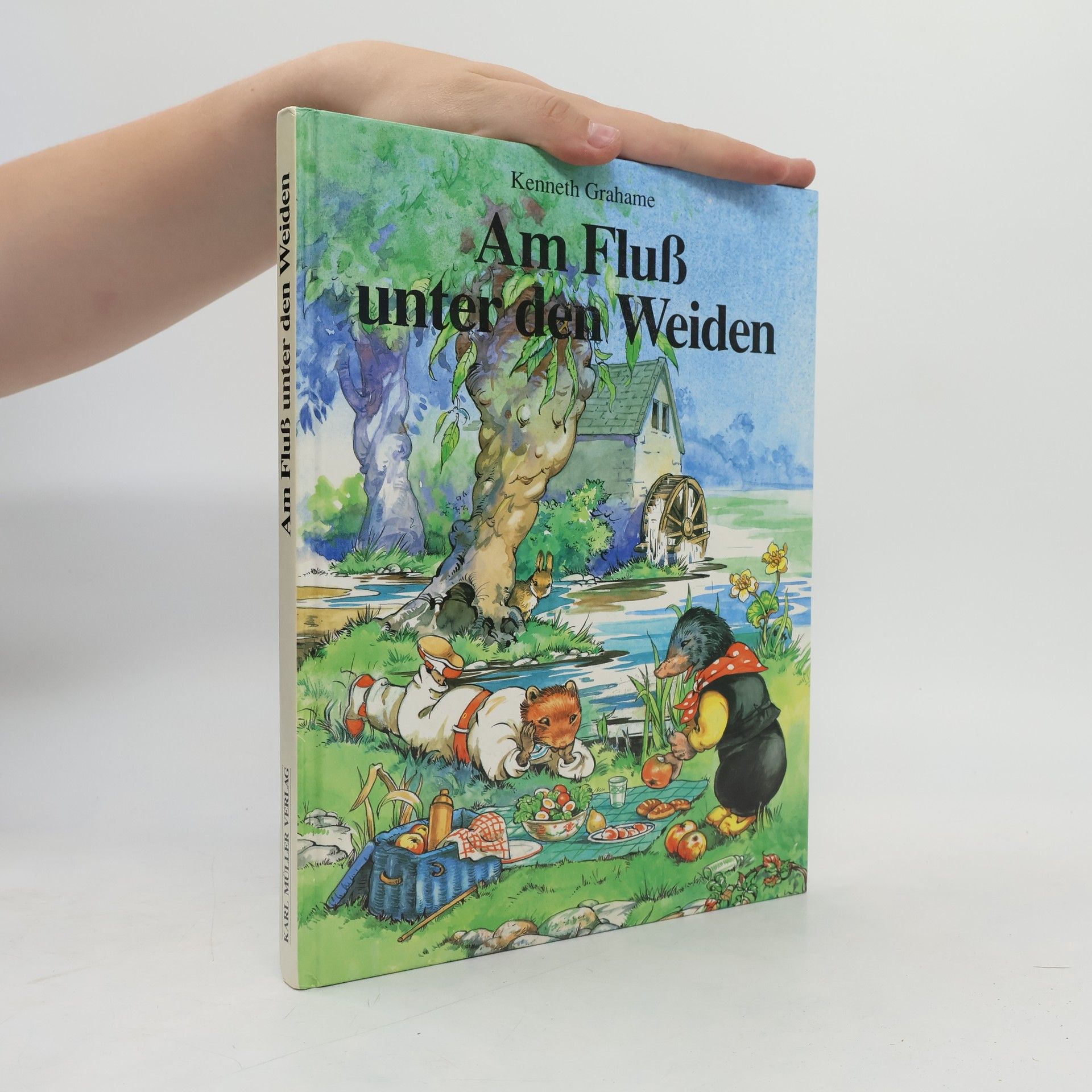 René Cloke Am Fluß unter den Weiden