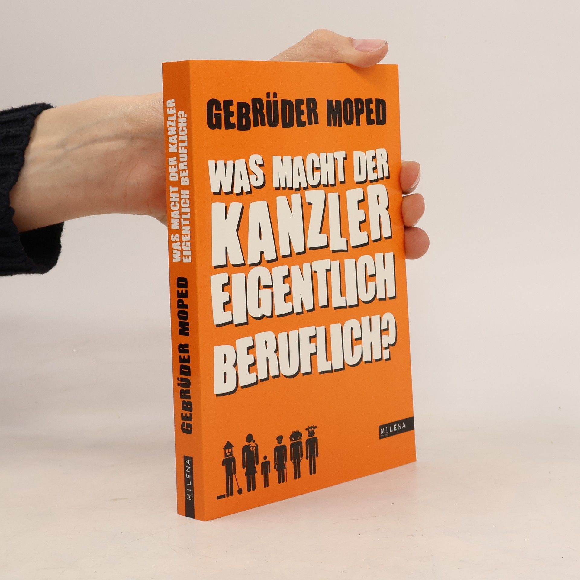 Gebru der Moped Was macht der Kanzler eigentlich beruflich?