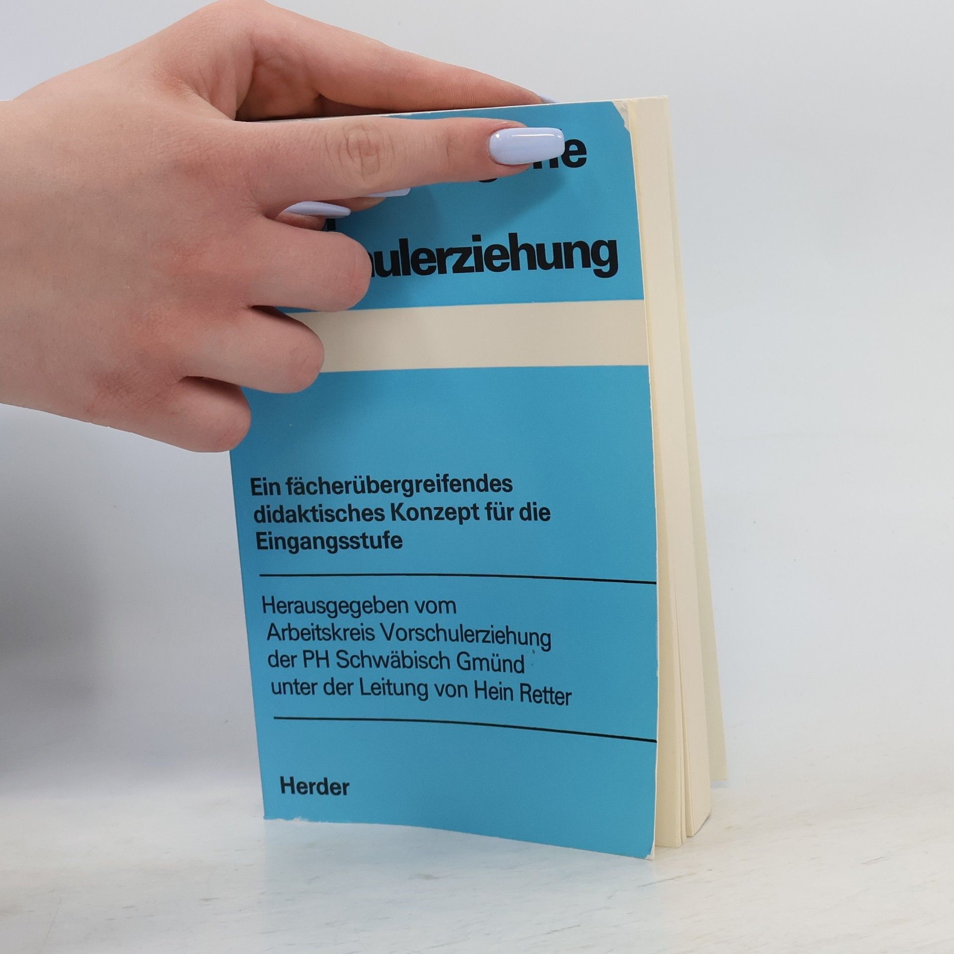 Hein Retter Schlüsselbegriffe in der Vorschulerziehung