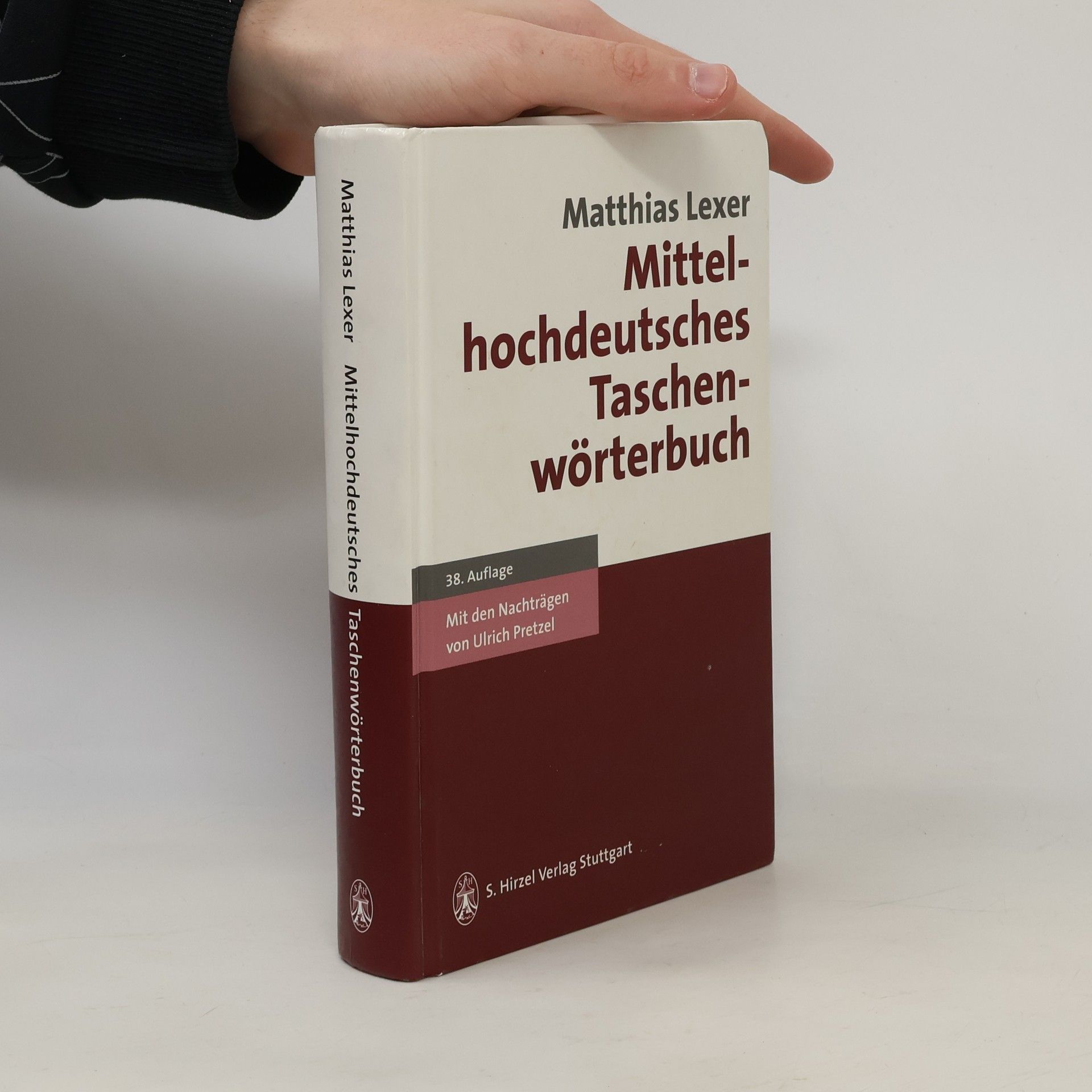 Matthias von Lexer Mittelhochdeutsches Taschenwörterbuch
