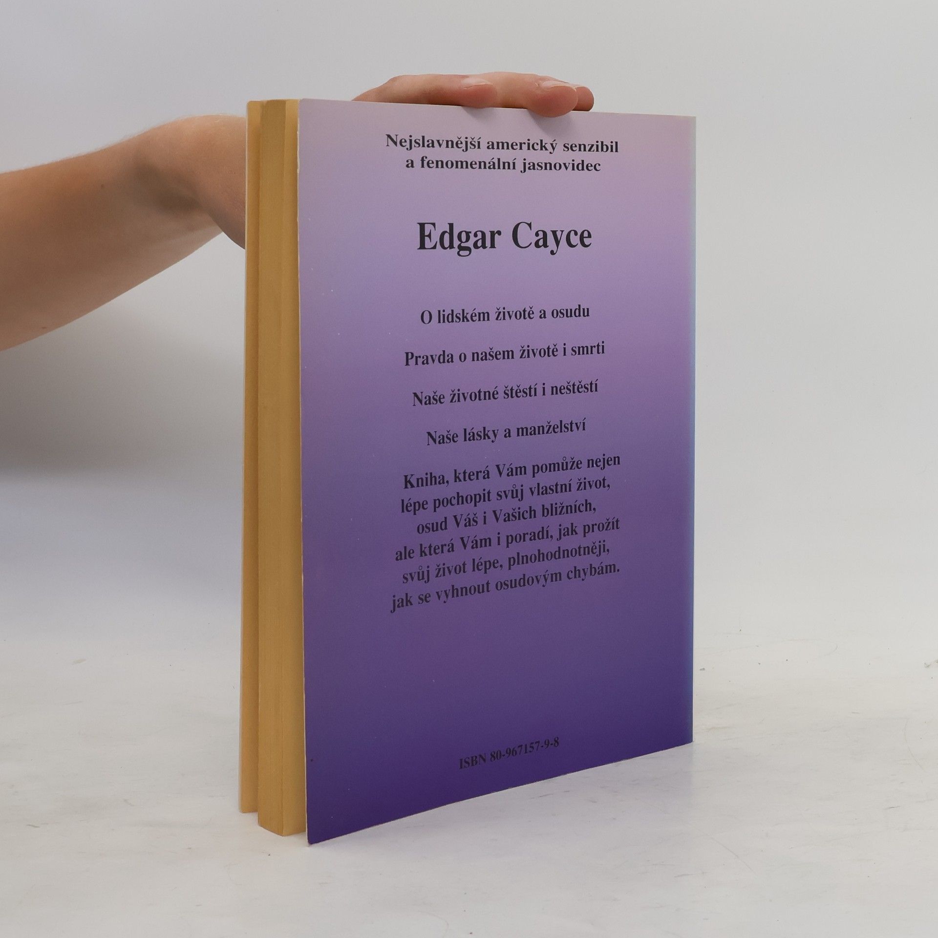 Stuart Gordon Tajemství lidského osudu : Edgar Cayce: karma a reinkarnace