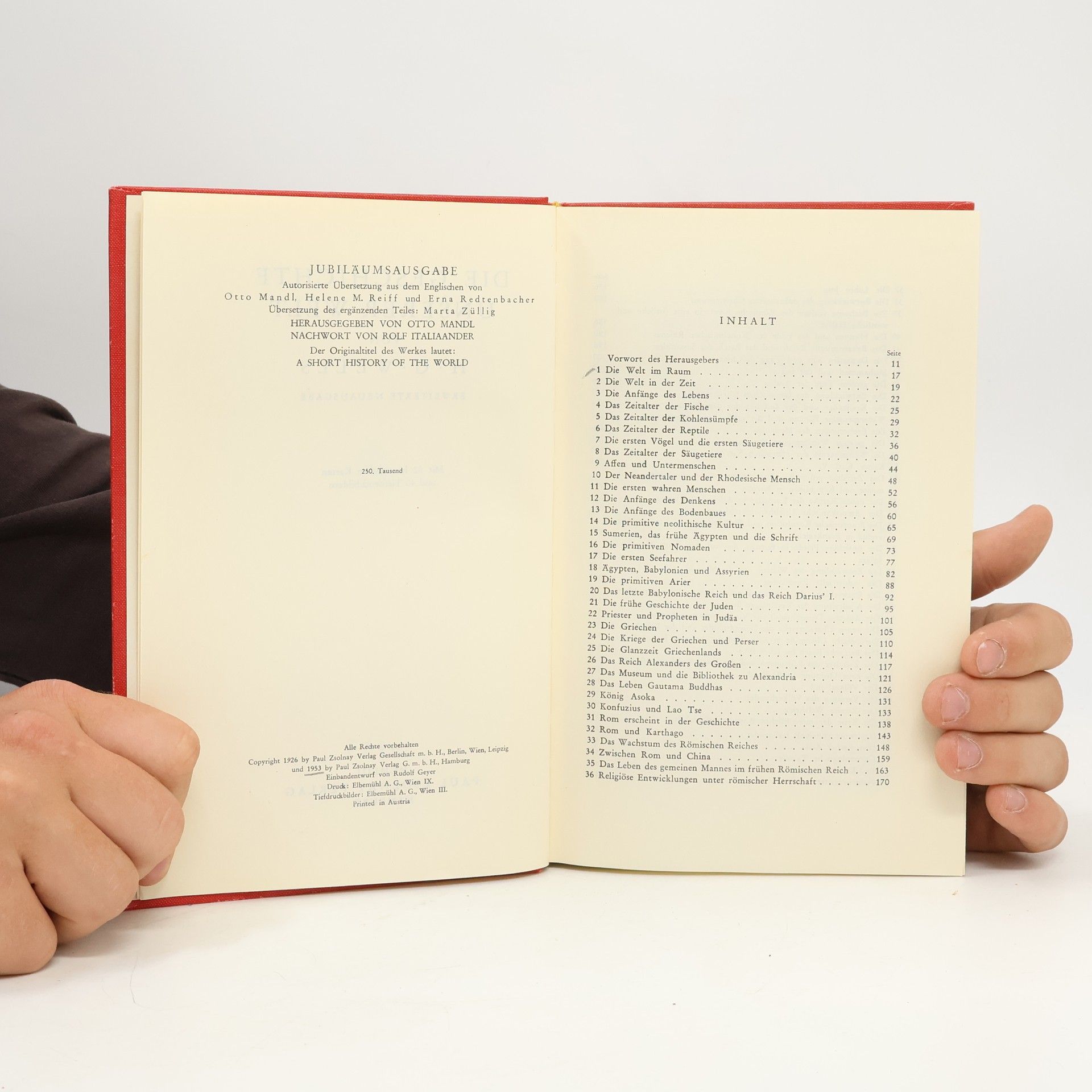H. G. Wells Die Geschichte unserer Welt