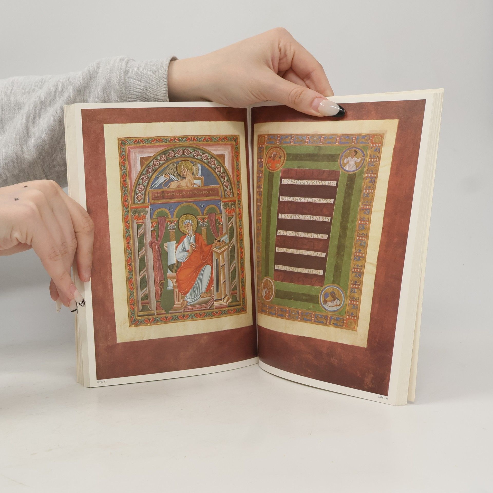 Rainer Kahsnitz Das Goldene Evangelienbuch von Echternach