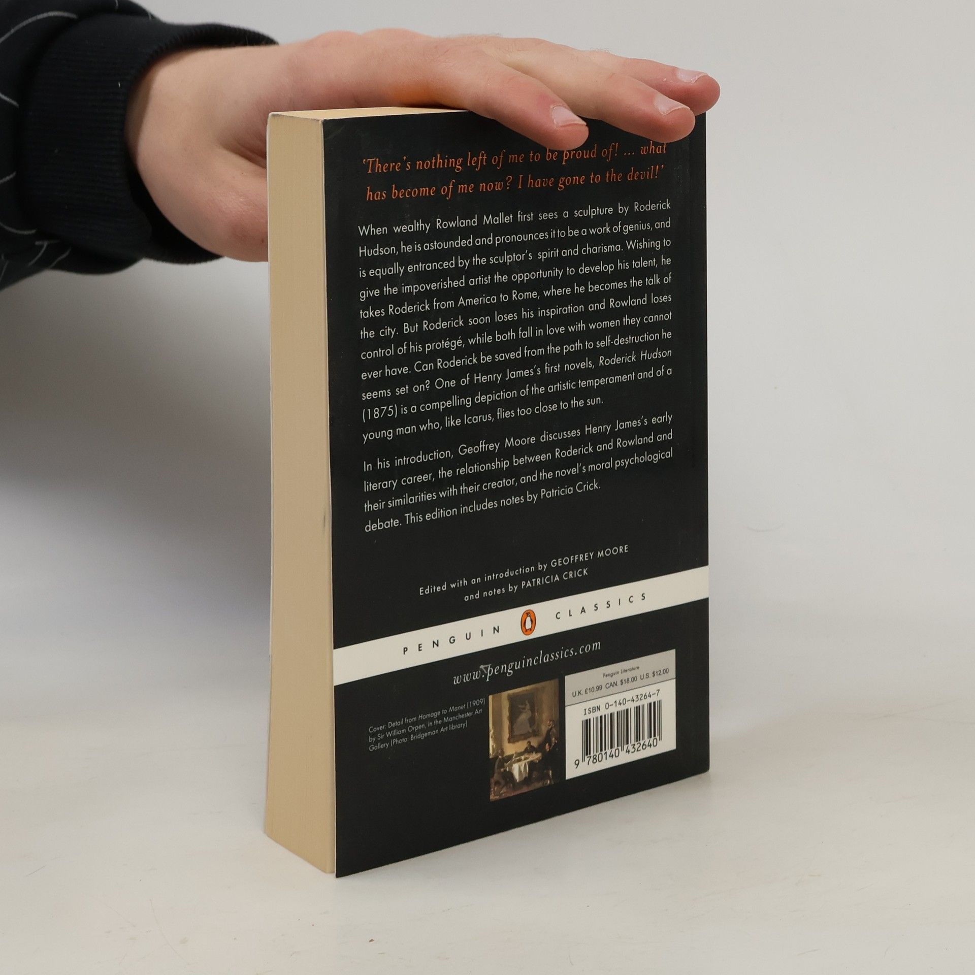 Henry James Penguin Classics: Roderick Hudson