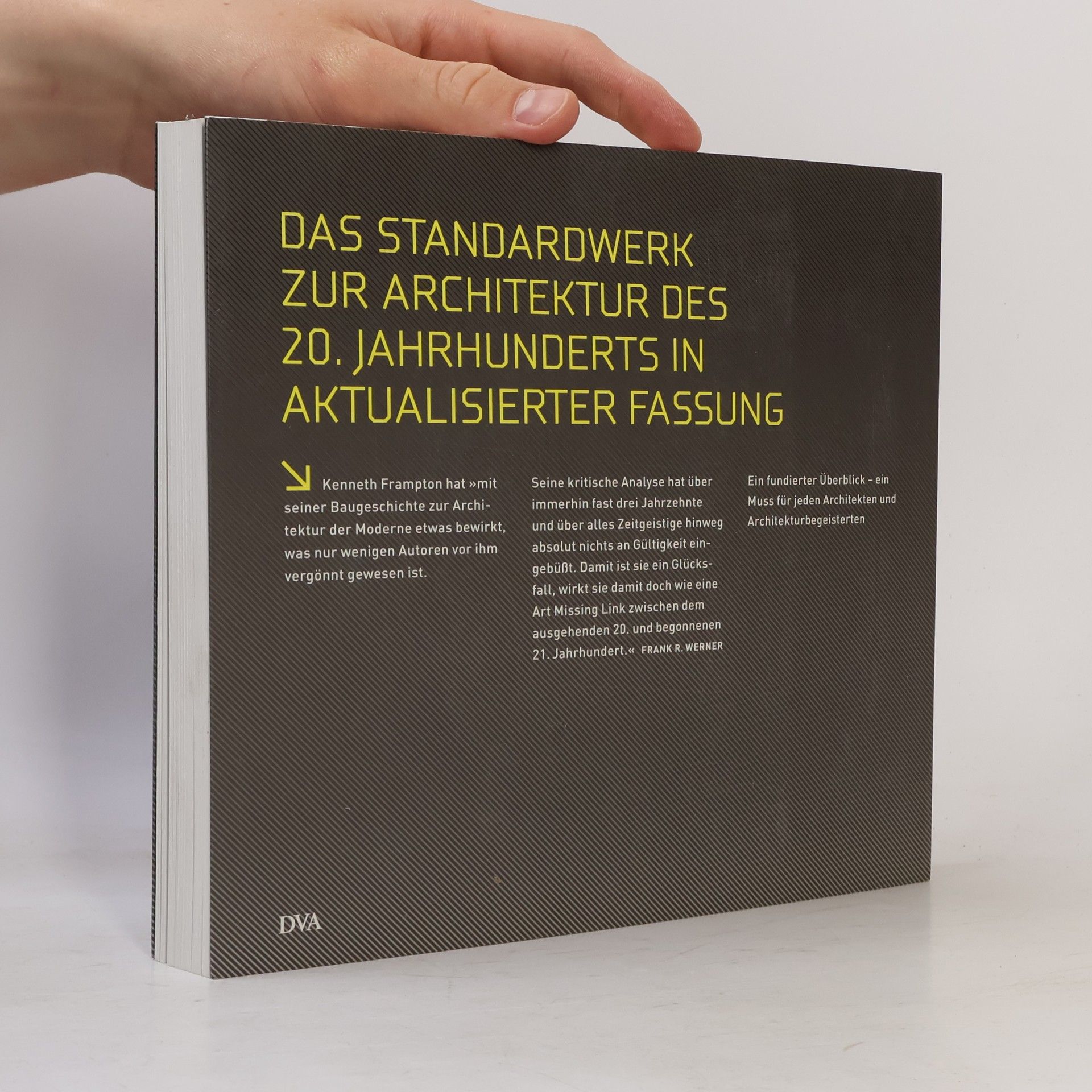 Kenneth Frampton Die Architektur der Moderne