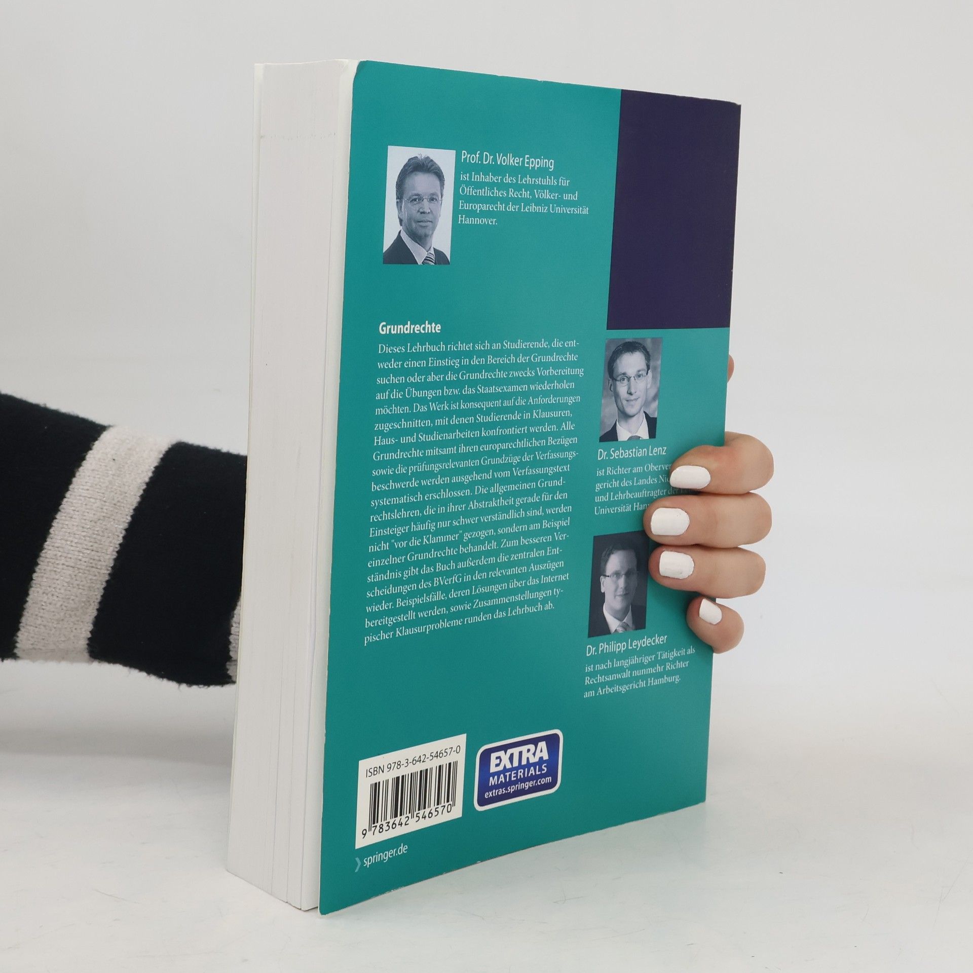 Volker Epping Springer-Lehrbuch: Grundrechte - 6. Auflage