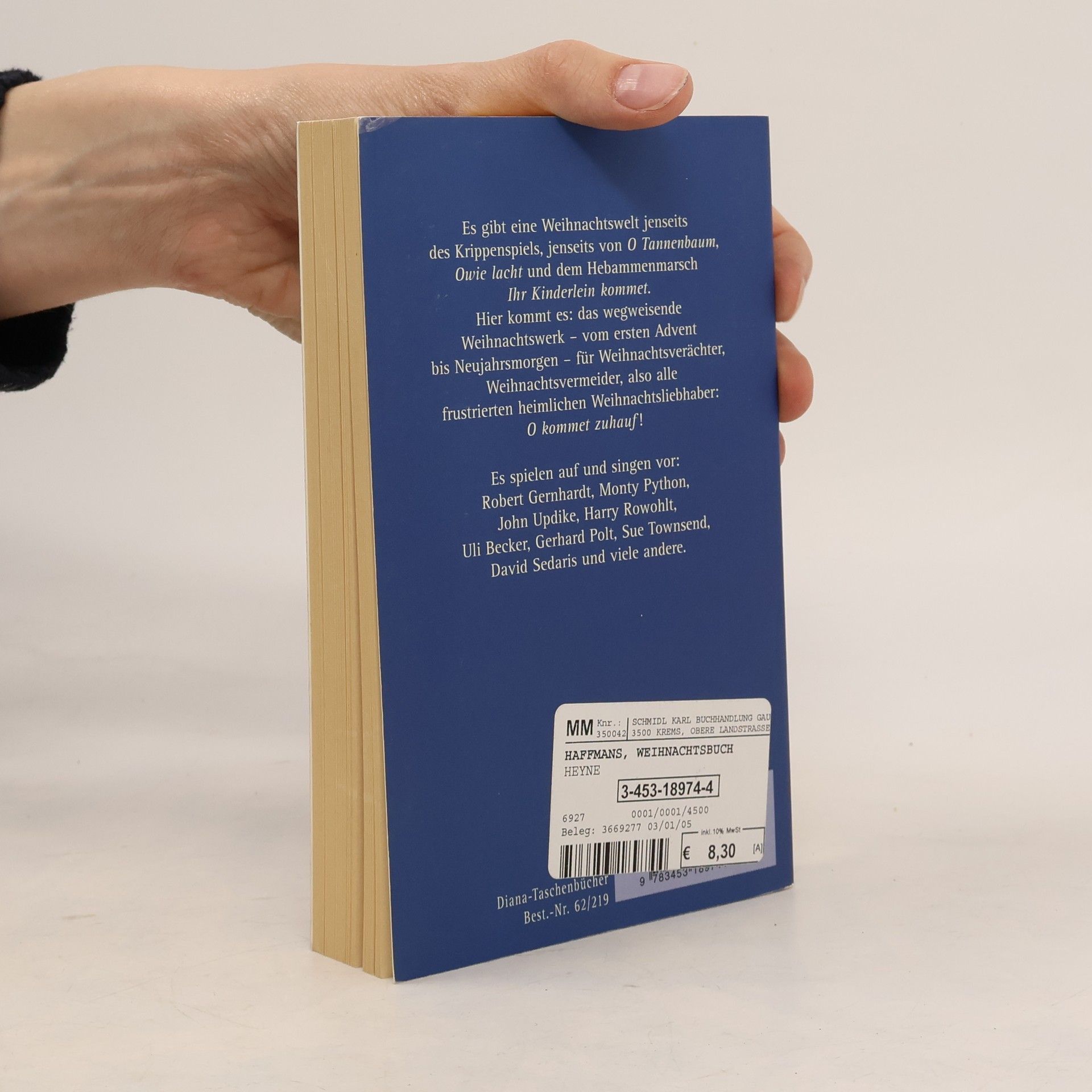 Gerd Haffmans Das schöne schräge Weihnachtsbuch