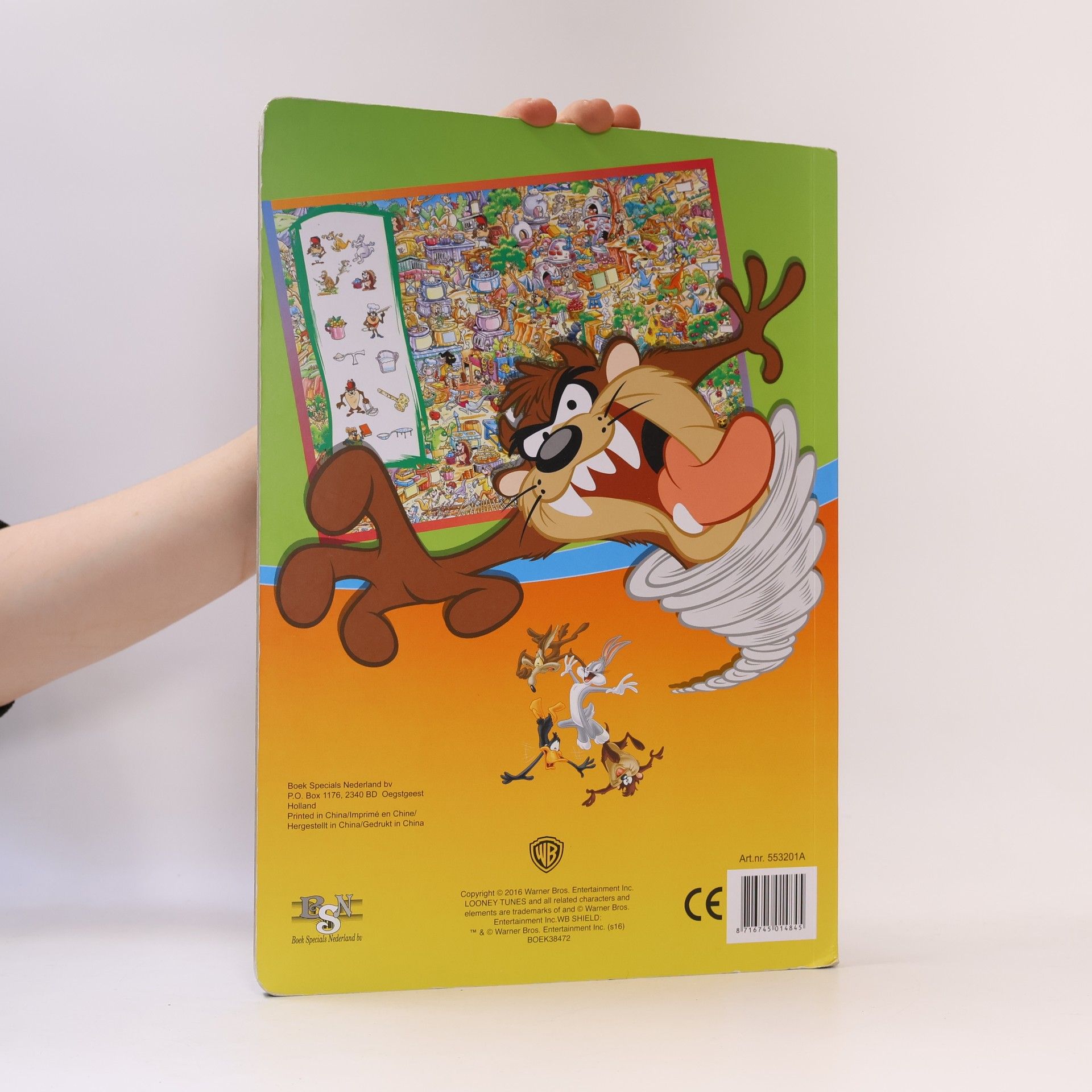 Kolektiv autorů Looney Tunes. Wimmelbuch. Zoek en vind. Cherche et trouve. Look and find