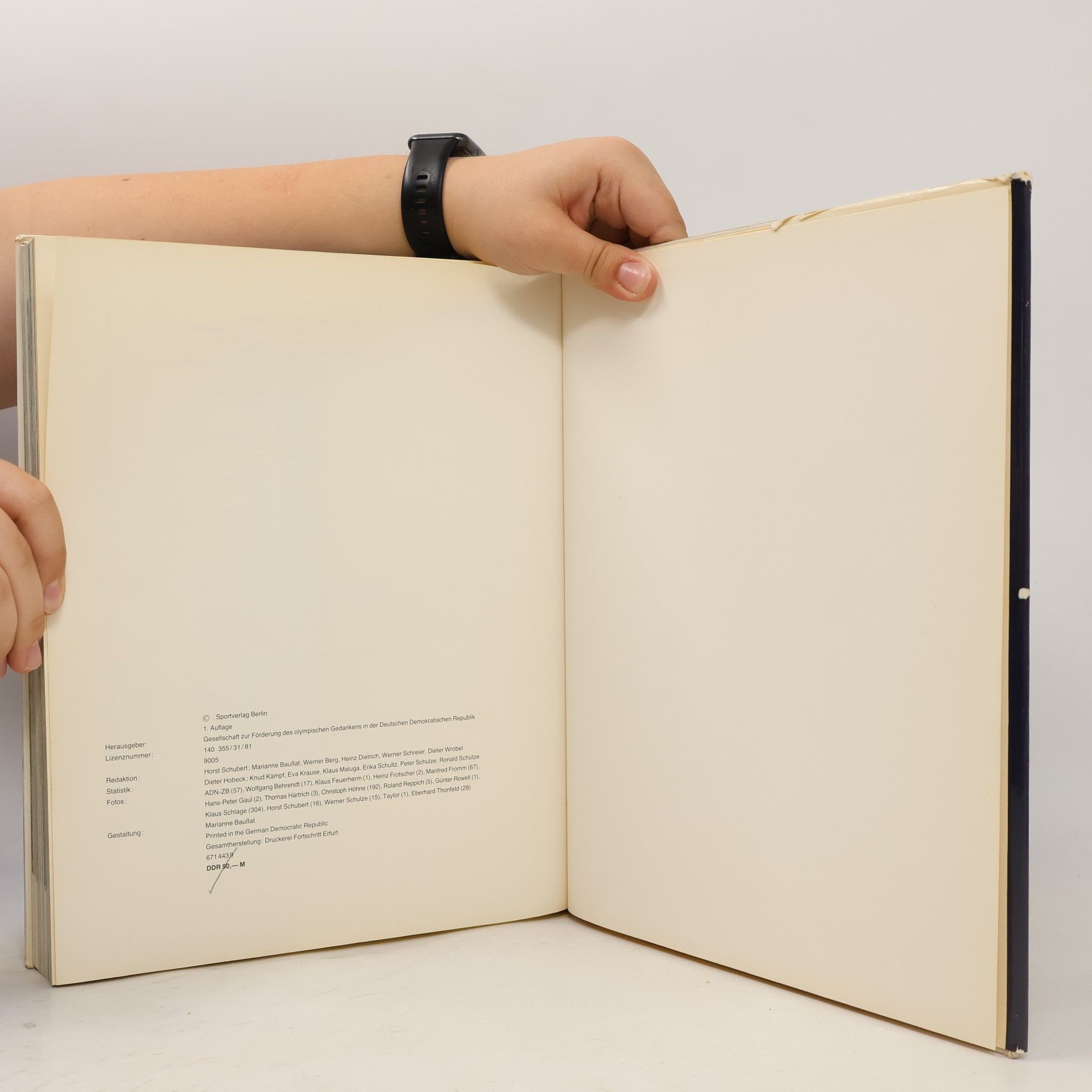 Autorenkollektiv Olympische Spiele 1980