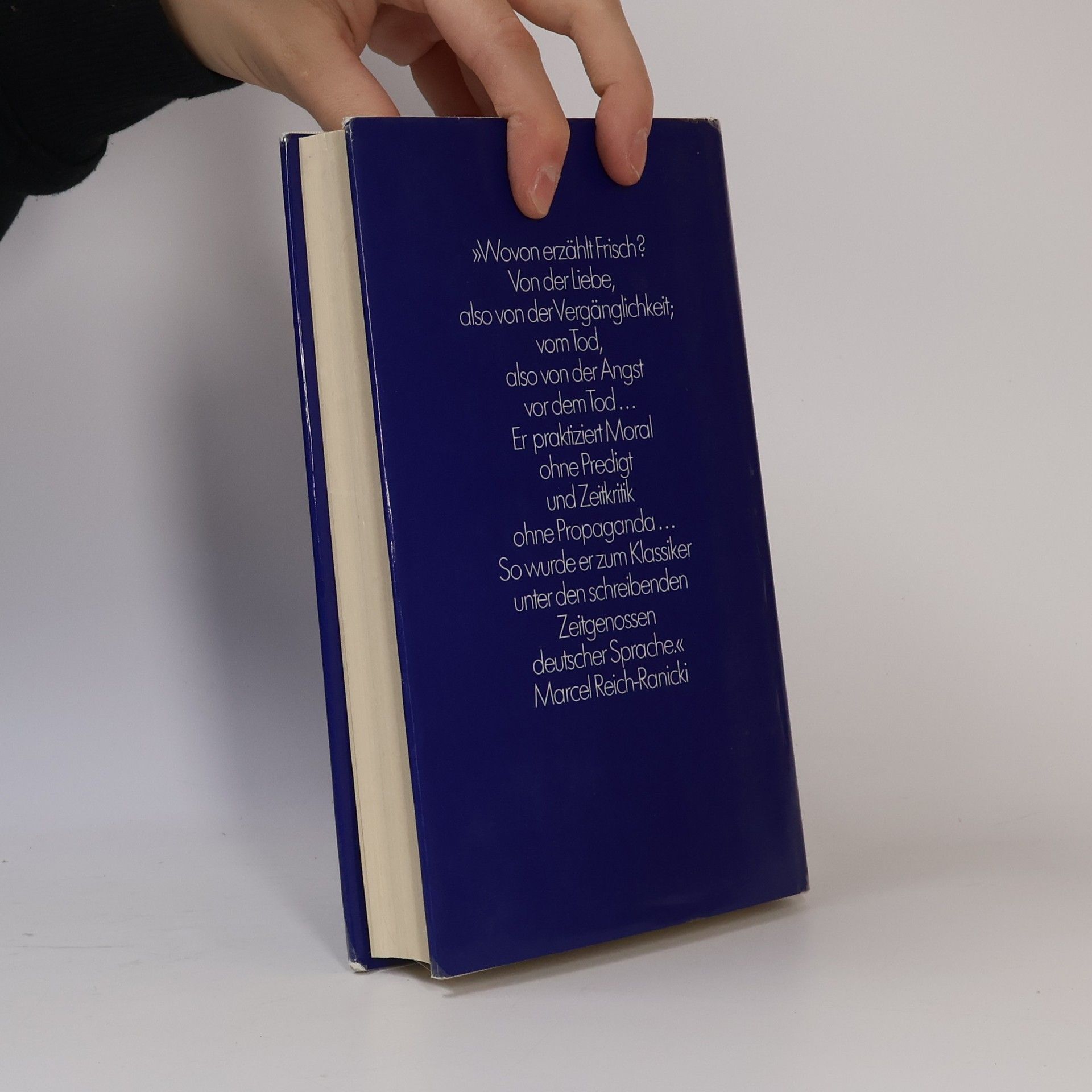 Max Frisch Stich-Worte. Ausgesucht von Uwe Johnson