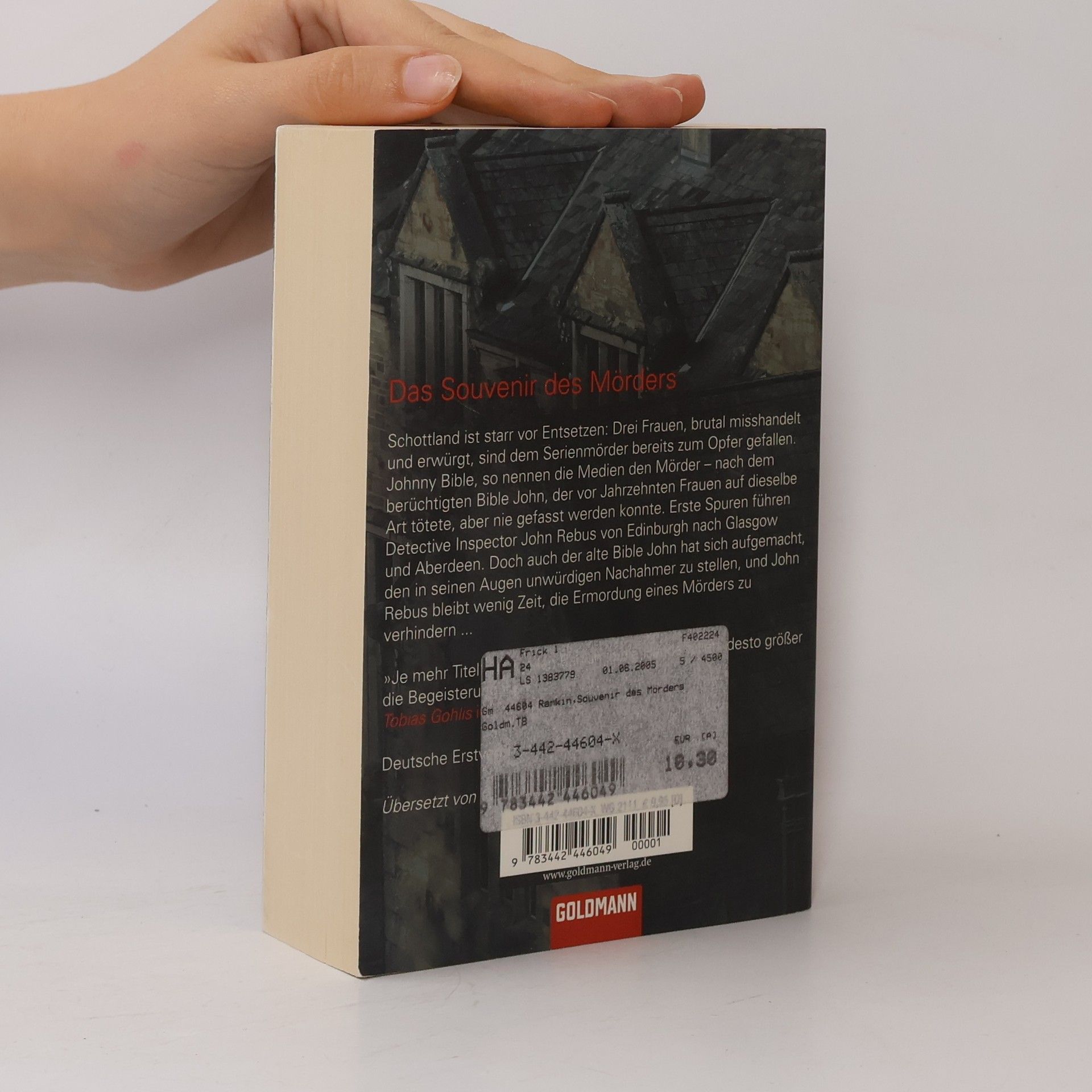 Ian Rankin Das Souvenir des Mörders