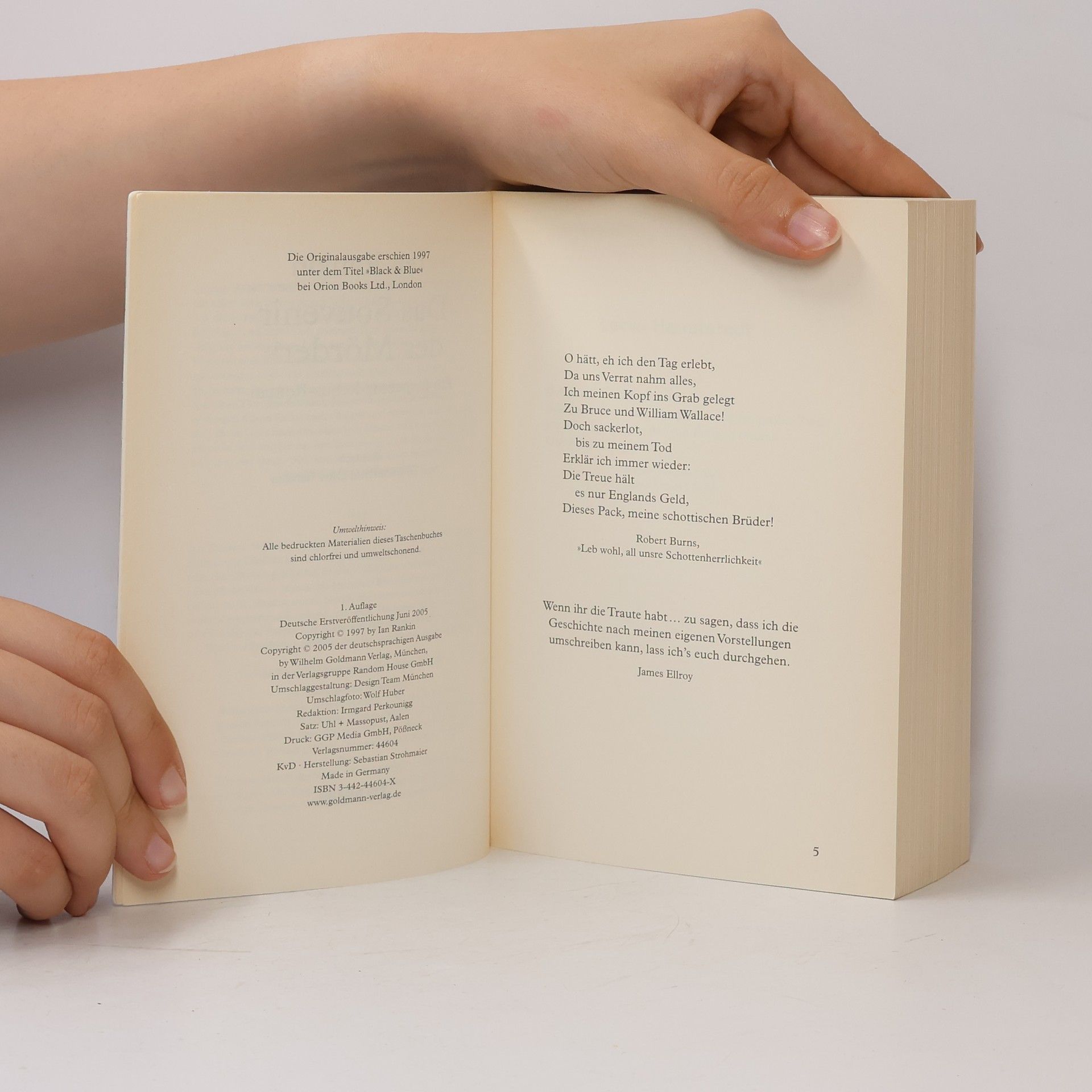 Ian Rankin Das Souvenir des Mörders