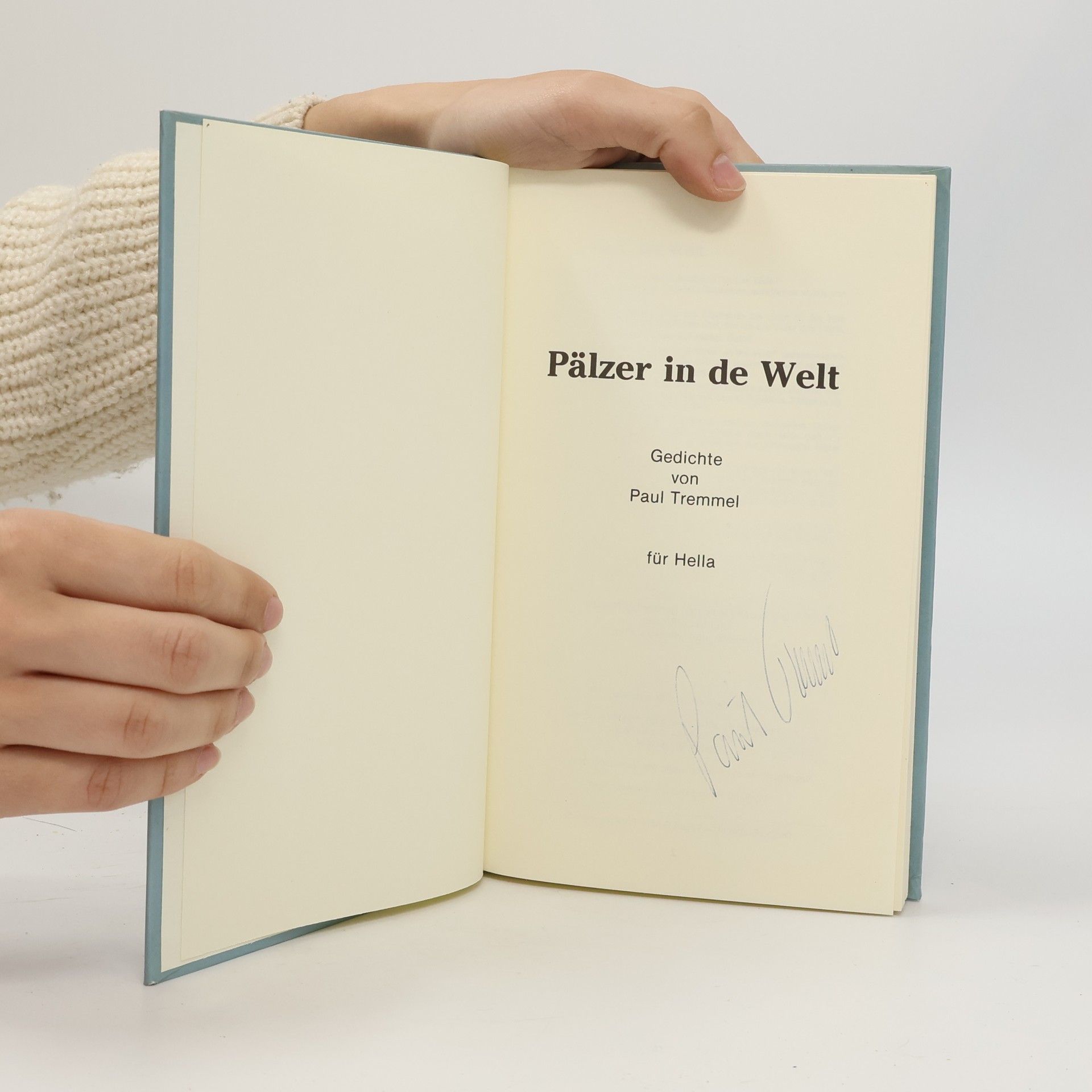 Paul Trommel ,,Pälzer im Se Welt''