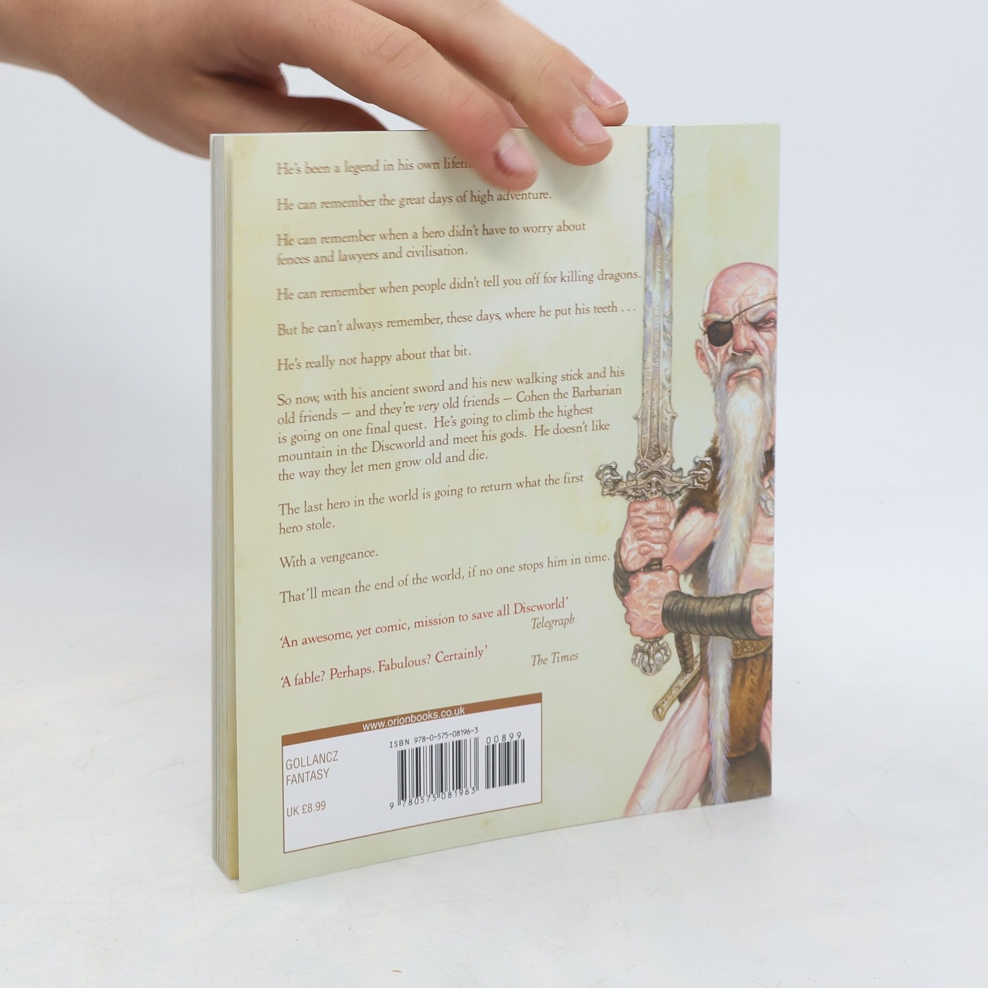 Terry Pratchett The last hero