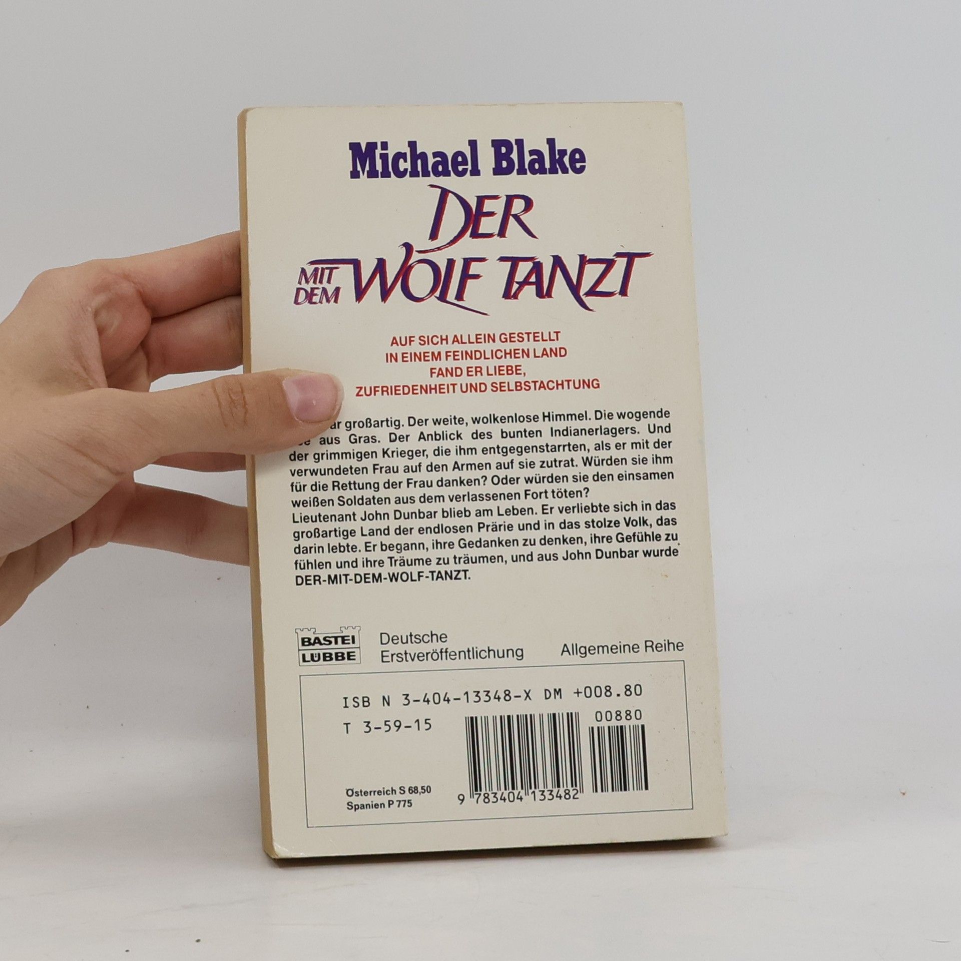 Michael Blake Der mit dem Wolf tanzt